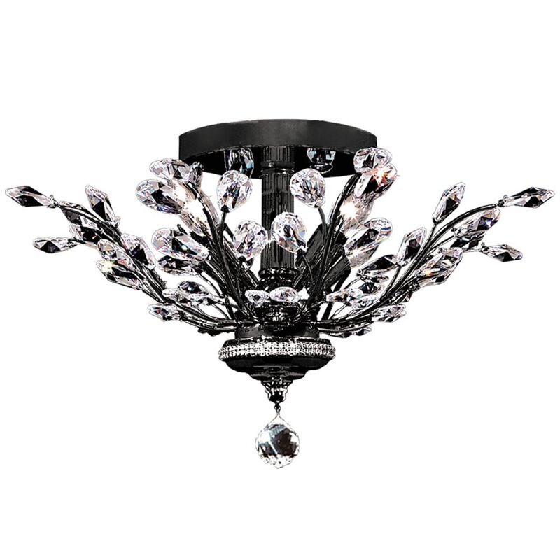 Florale 21 Inch Semi Flush Mount by James R. Moder