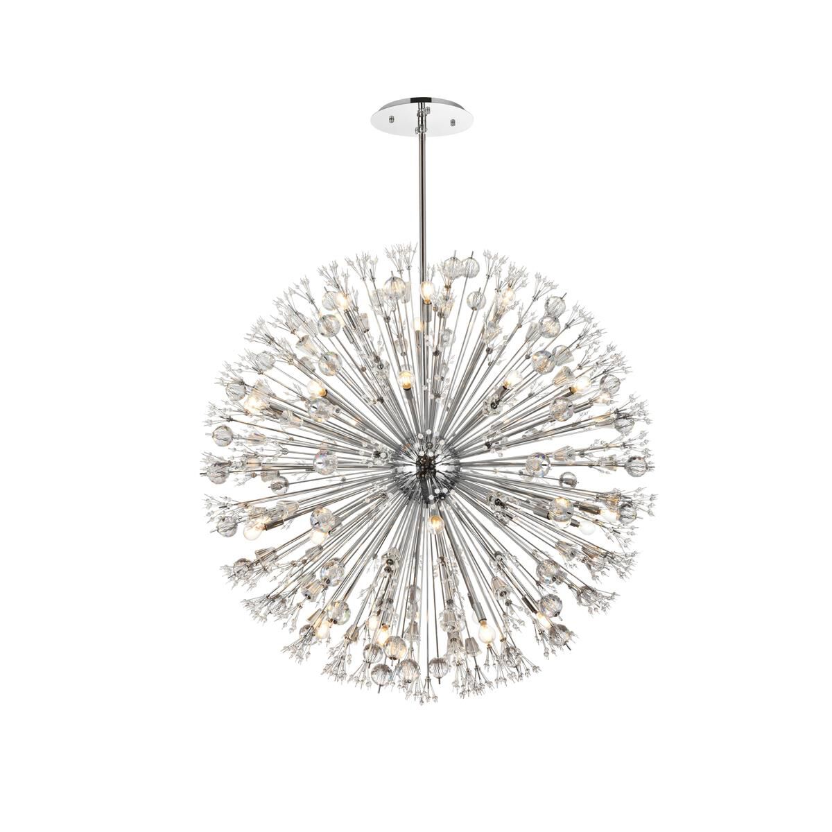 Vera 50 Inch Large Pendant by Elegant Lighting