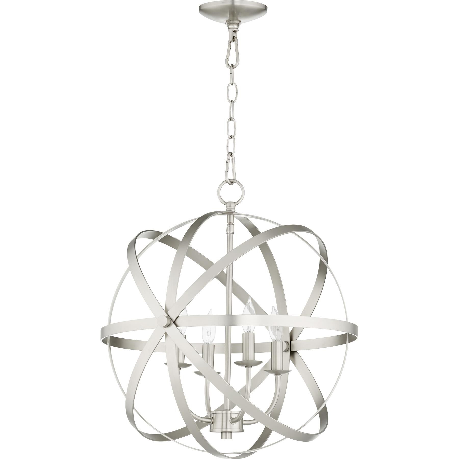 Celeste 19 Inch 4 Light Mini Chandelier by Quorum International