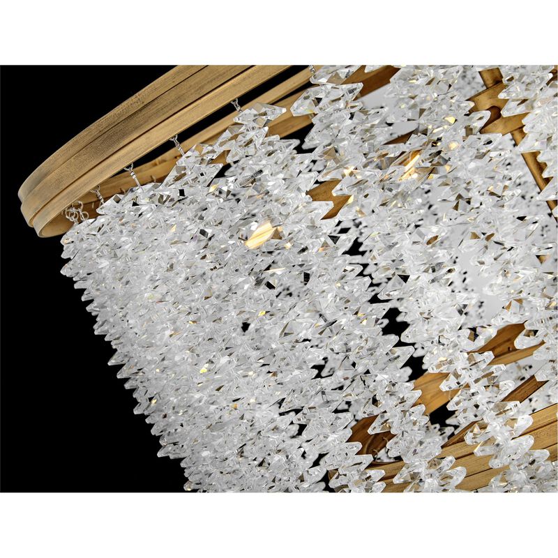 Rubina 26 Inch Chandelier by Fredrick Ramond