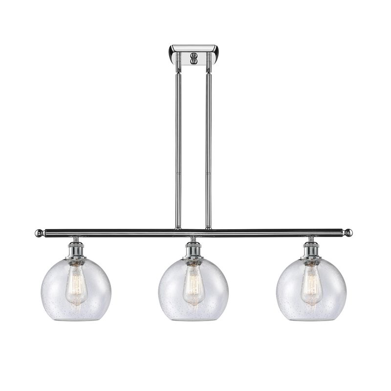 Bruno Marashlian Athens 36 Inch 3 Light Linear Suspension Light by Innovations Lighting
