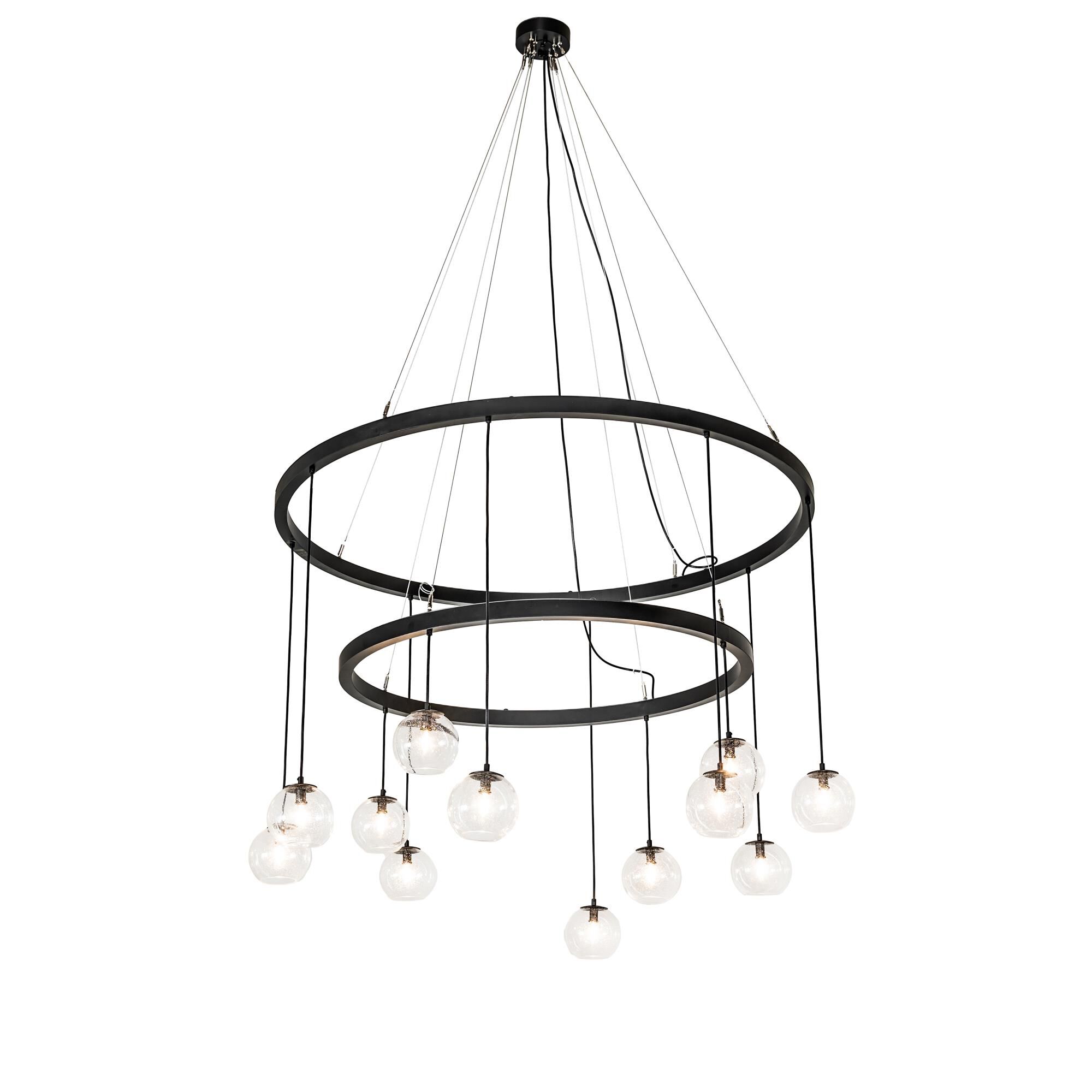 Bola 59 Inch 12 Light LED Chandelier by Meyda Lighting