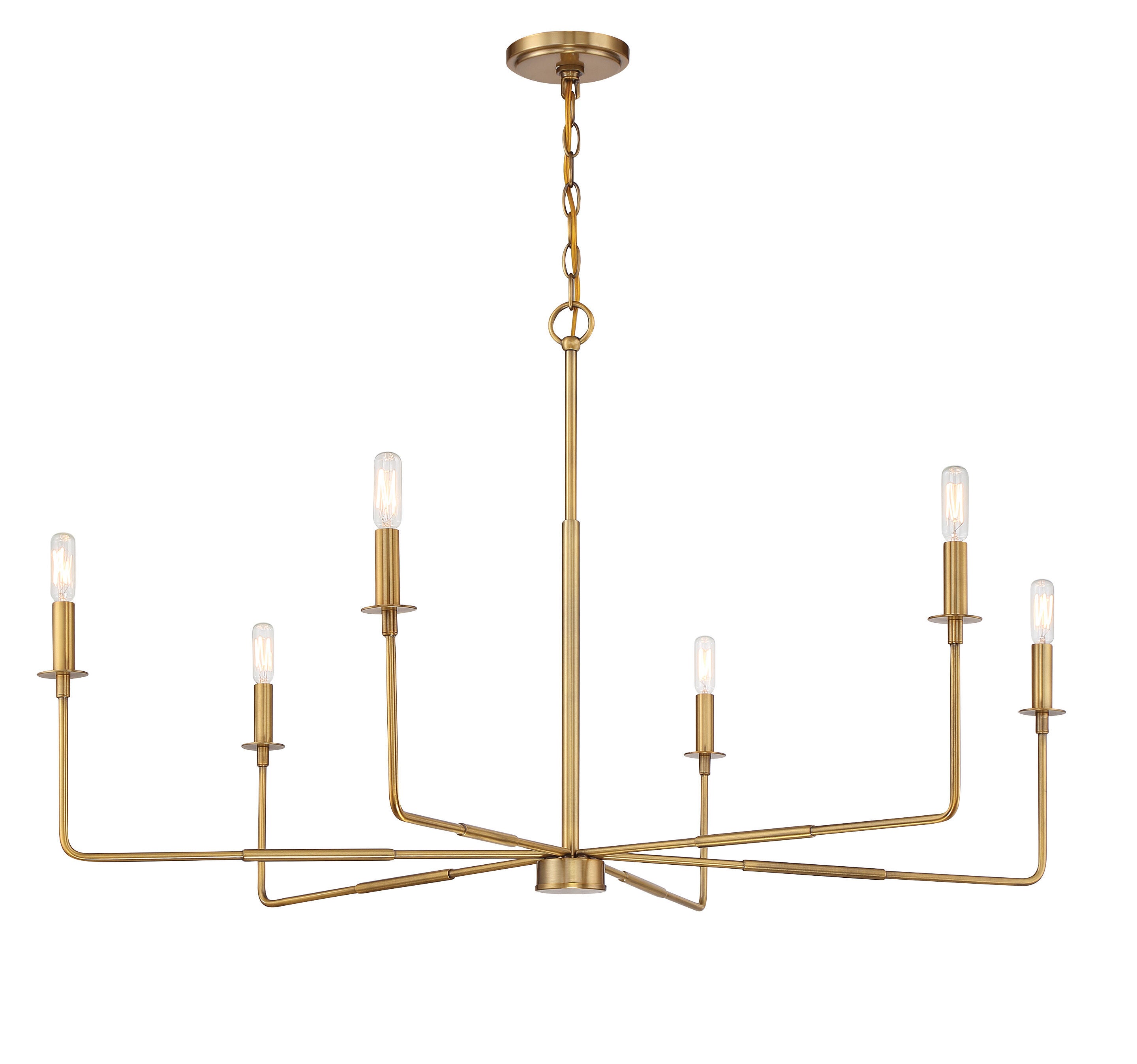 Shown in Warm Brass finish