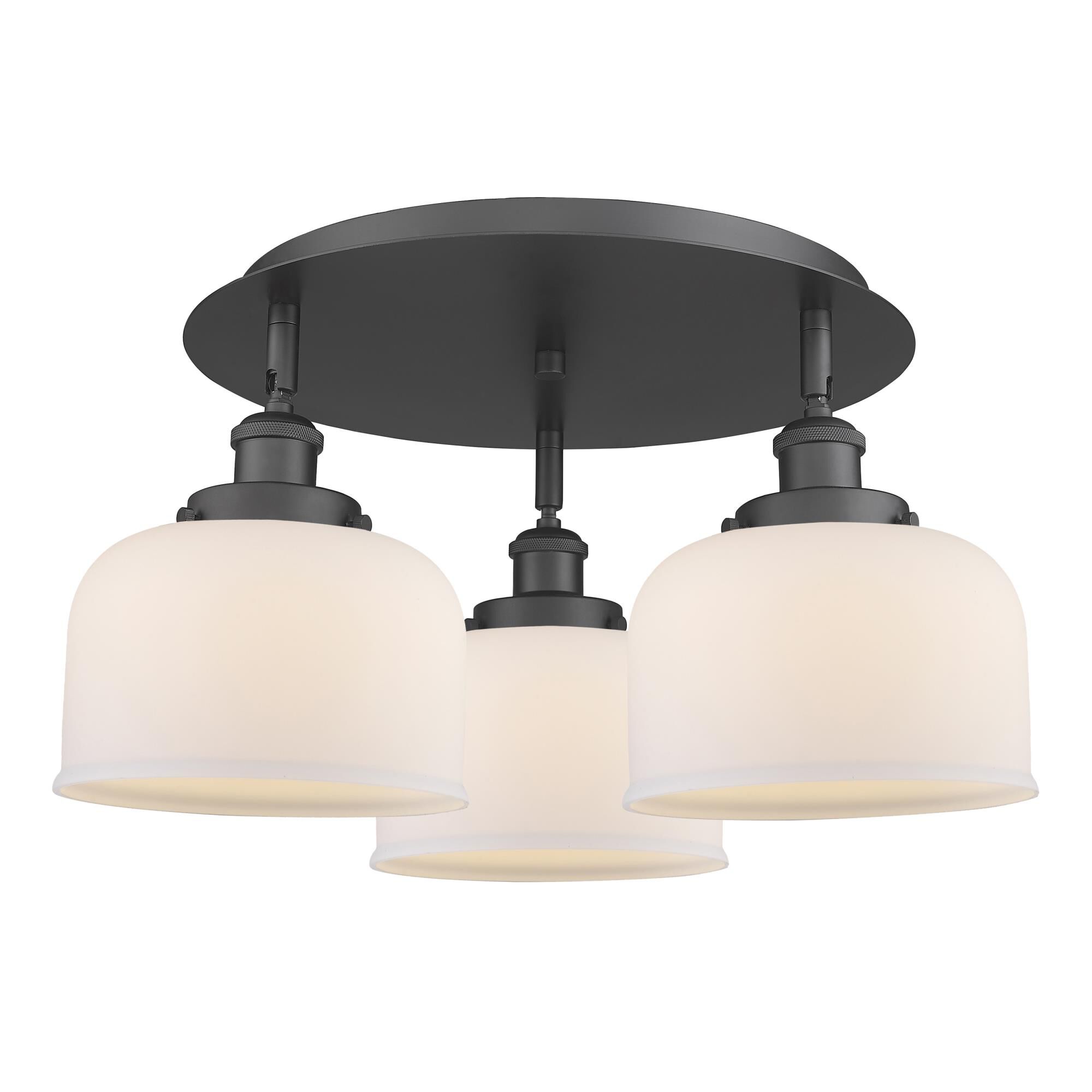 Shown in Matte Black finish and Matte White glass