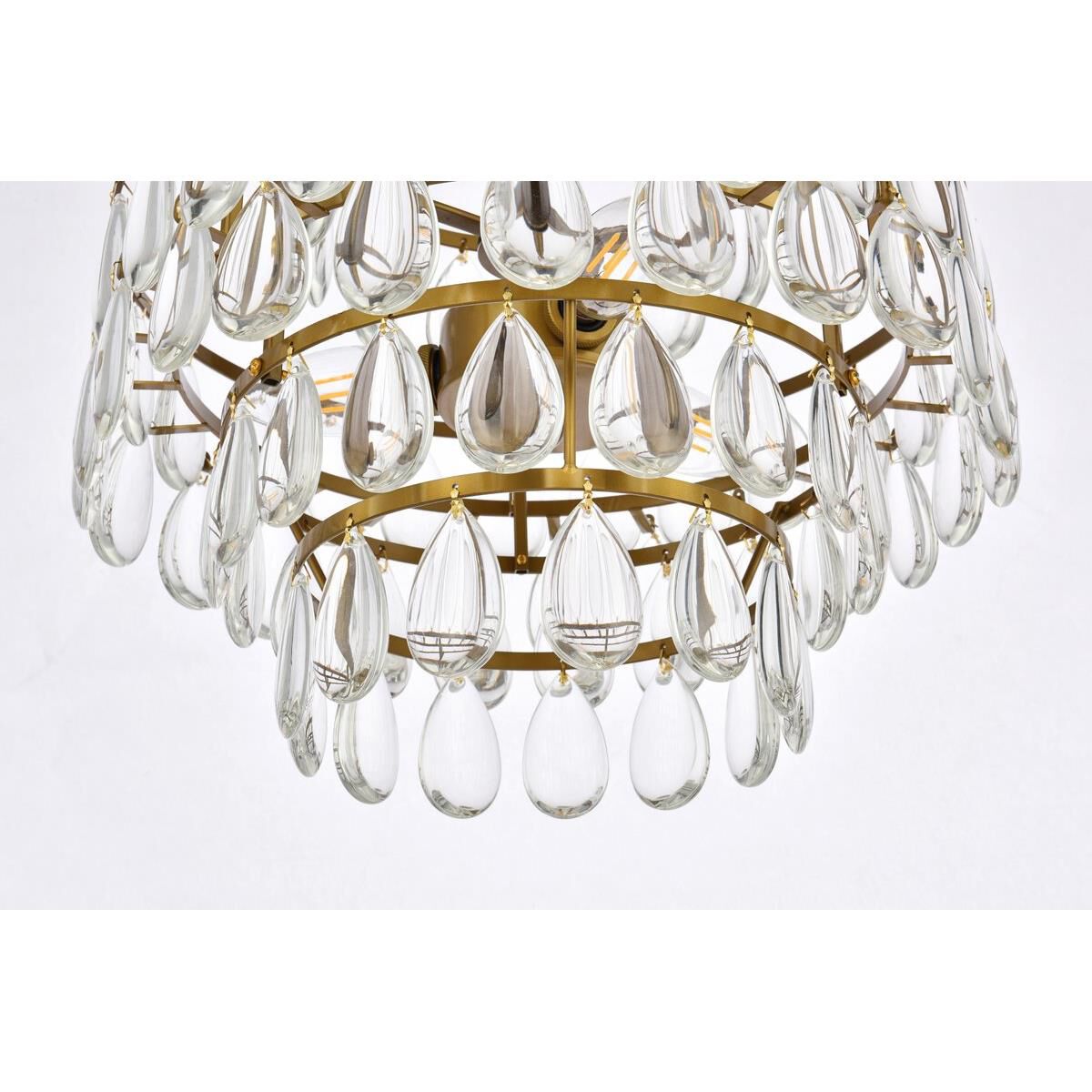 Mila 14 Inch Large Pendant by Elegant Lighting