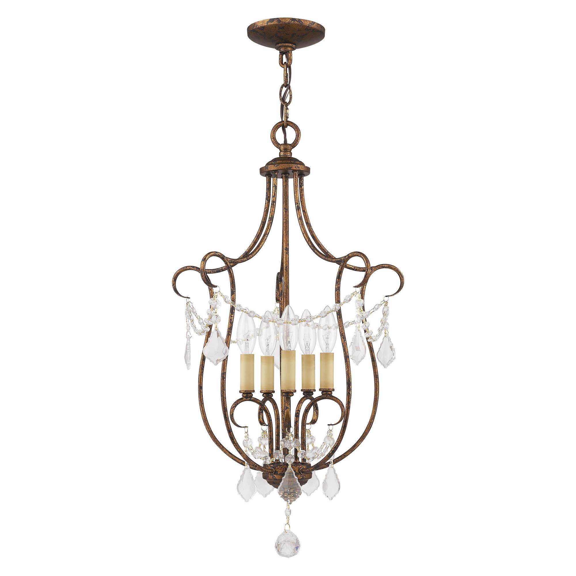 Chesterfield 16 Inch Cage Pendant by Livex Lighting