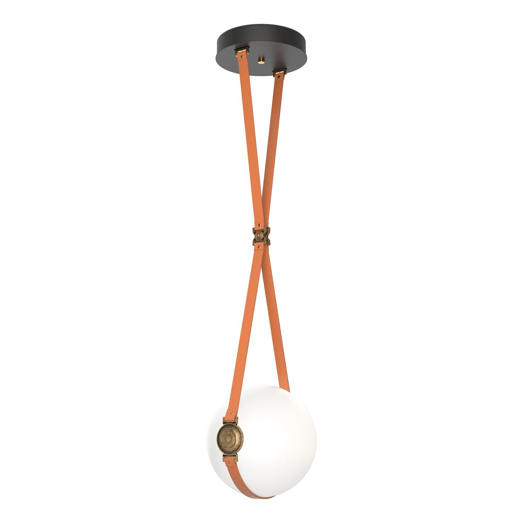 Shown in Black finish and Opal glass and Antique Brass accent