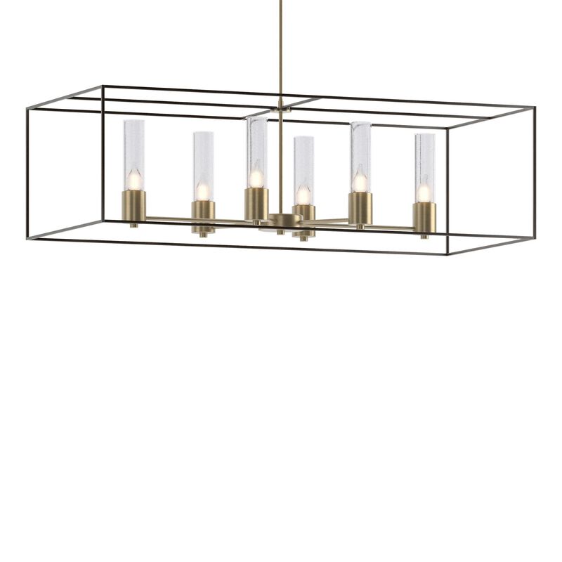 Portico Medium Linear Chandelier by Hubbardton Forge