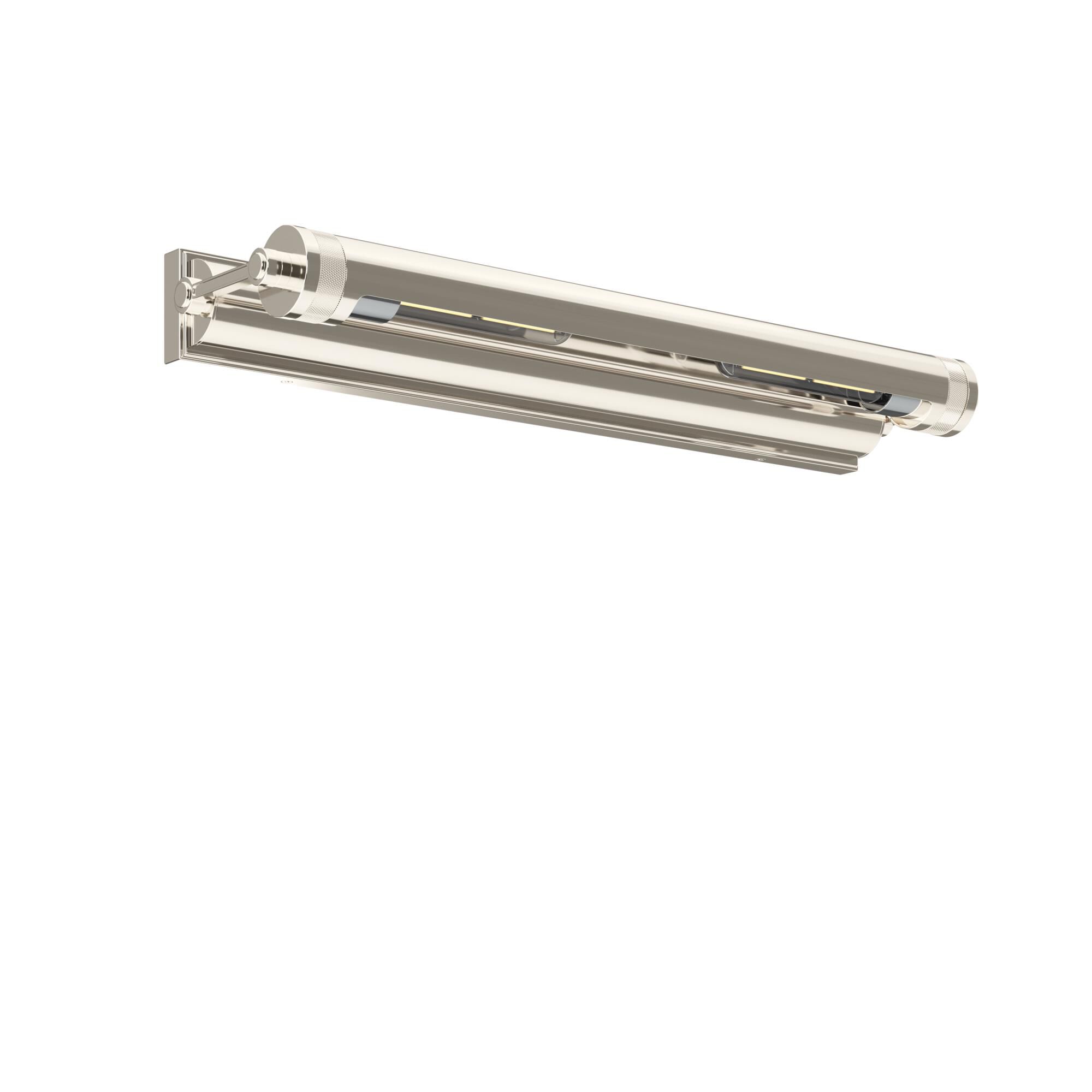 Shown in Polished Nickel finish and Metal shade