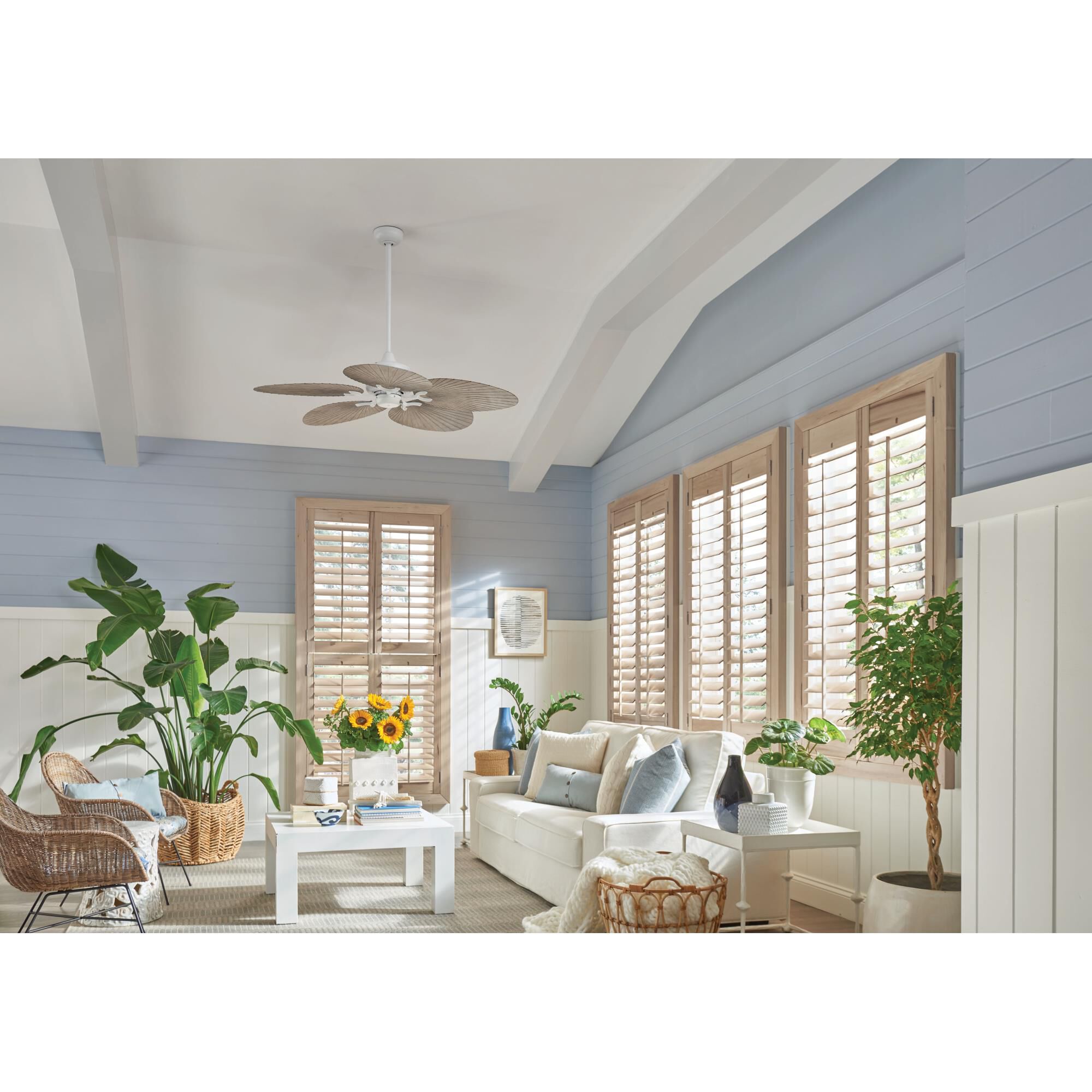 Tropic Air Outdoor Rated 52 Inch Ceiling Fan by Hinkley Lighting