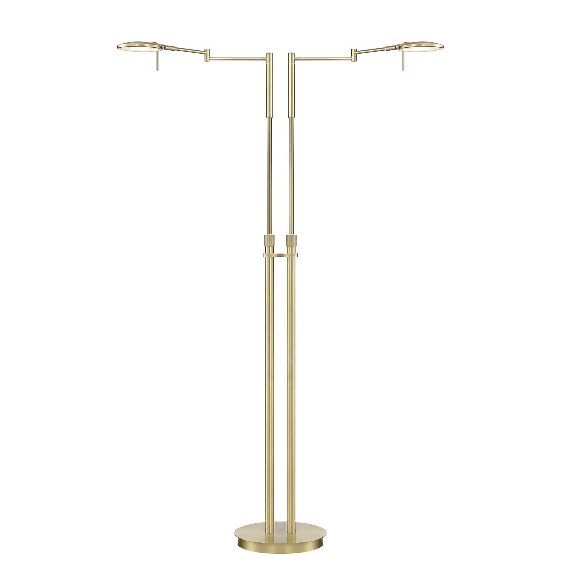 Dessau Turbo 40 Inch Floor Lamp by Arnsberg