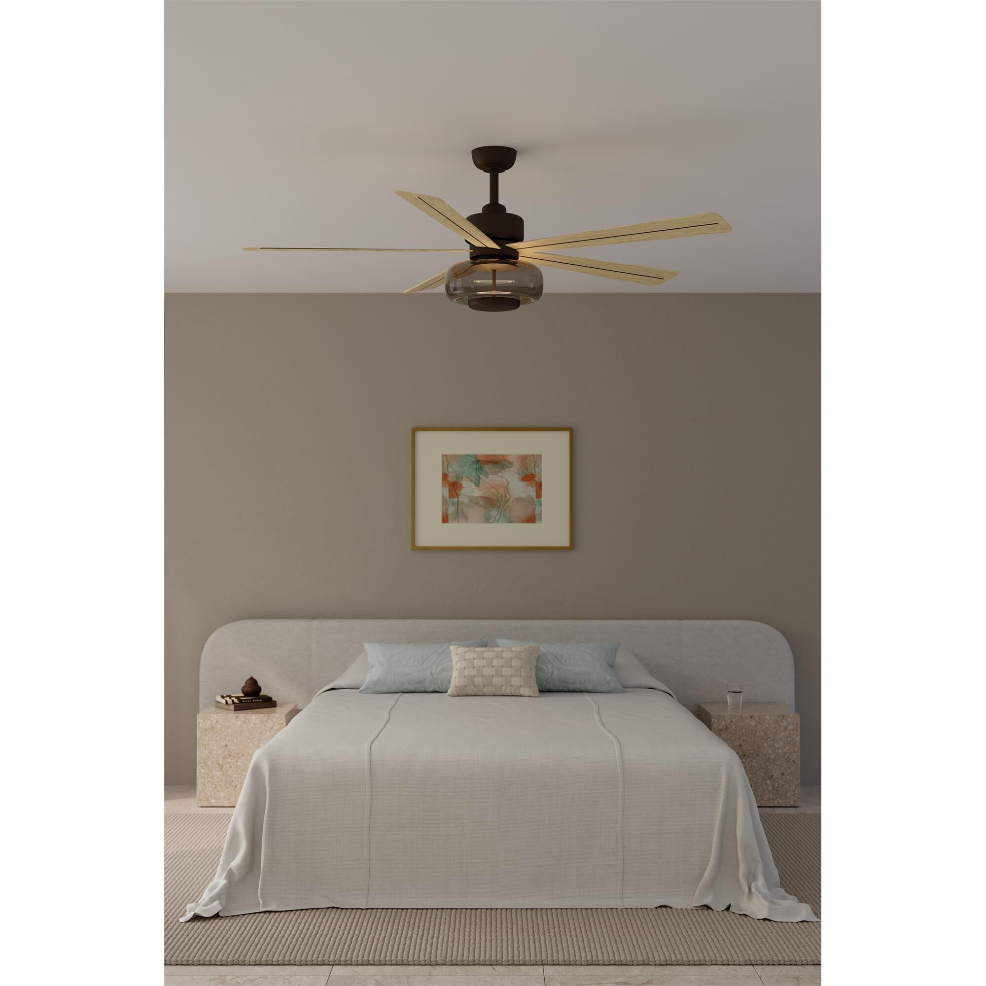 Shown in Dark Bronze finish and Brown Smoked glass