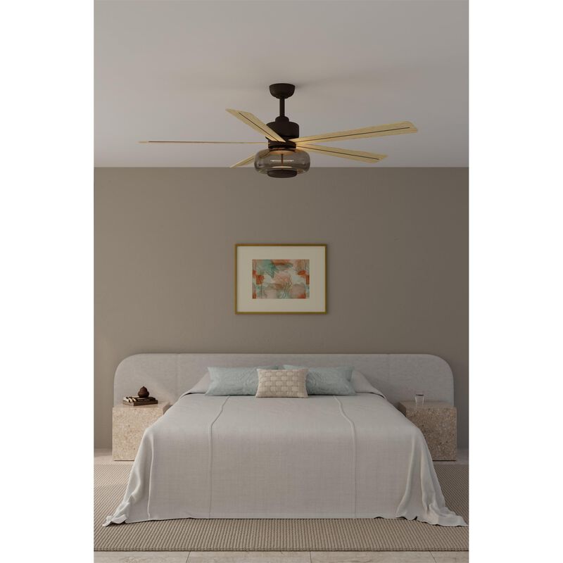 Ligero 60 Inch Ceiling Fan with Light Kit by Minka Aire