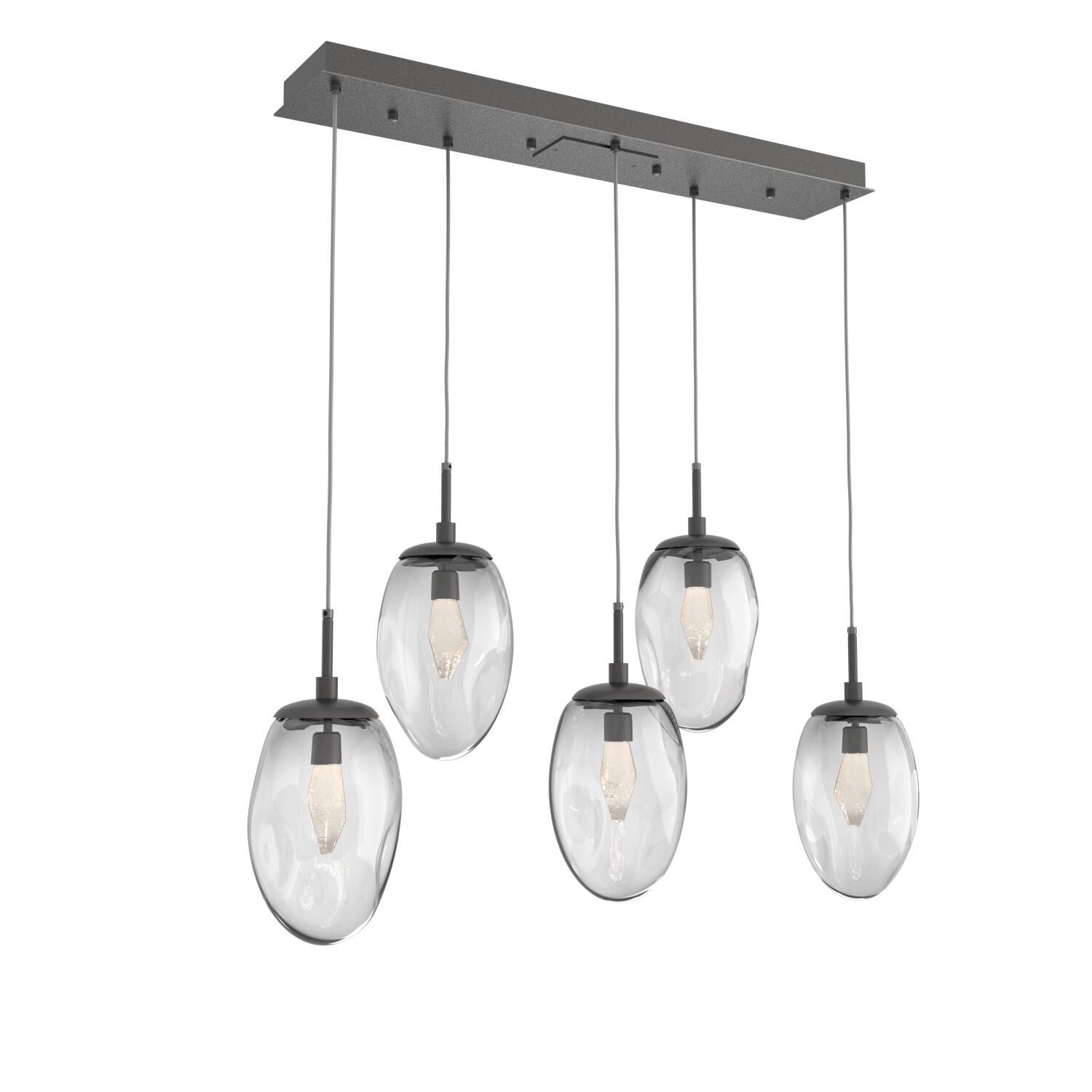 Meteo 42 Inch 5 Light LED Multi Light Pendant by Hammerton Studio