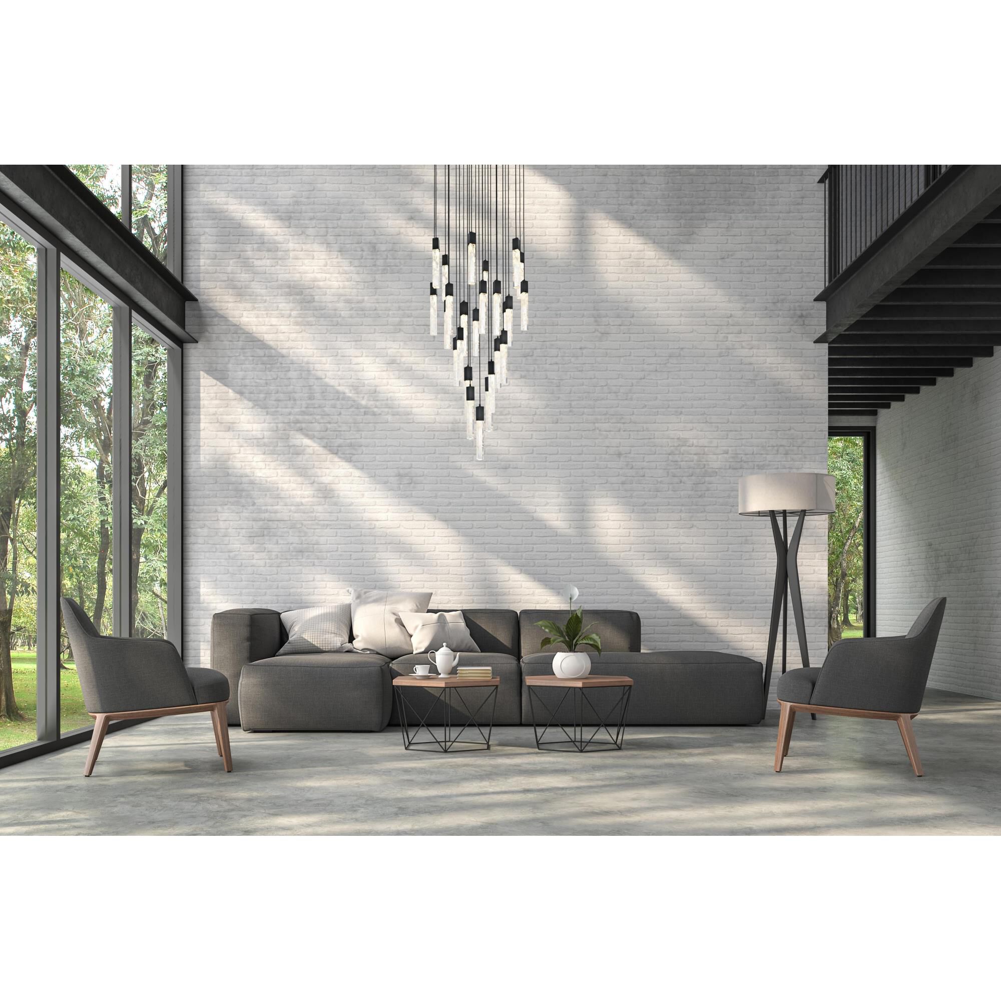 Aurora 42 Inch Multi Light Pendant by Elegant Lighting