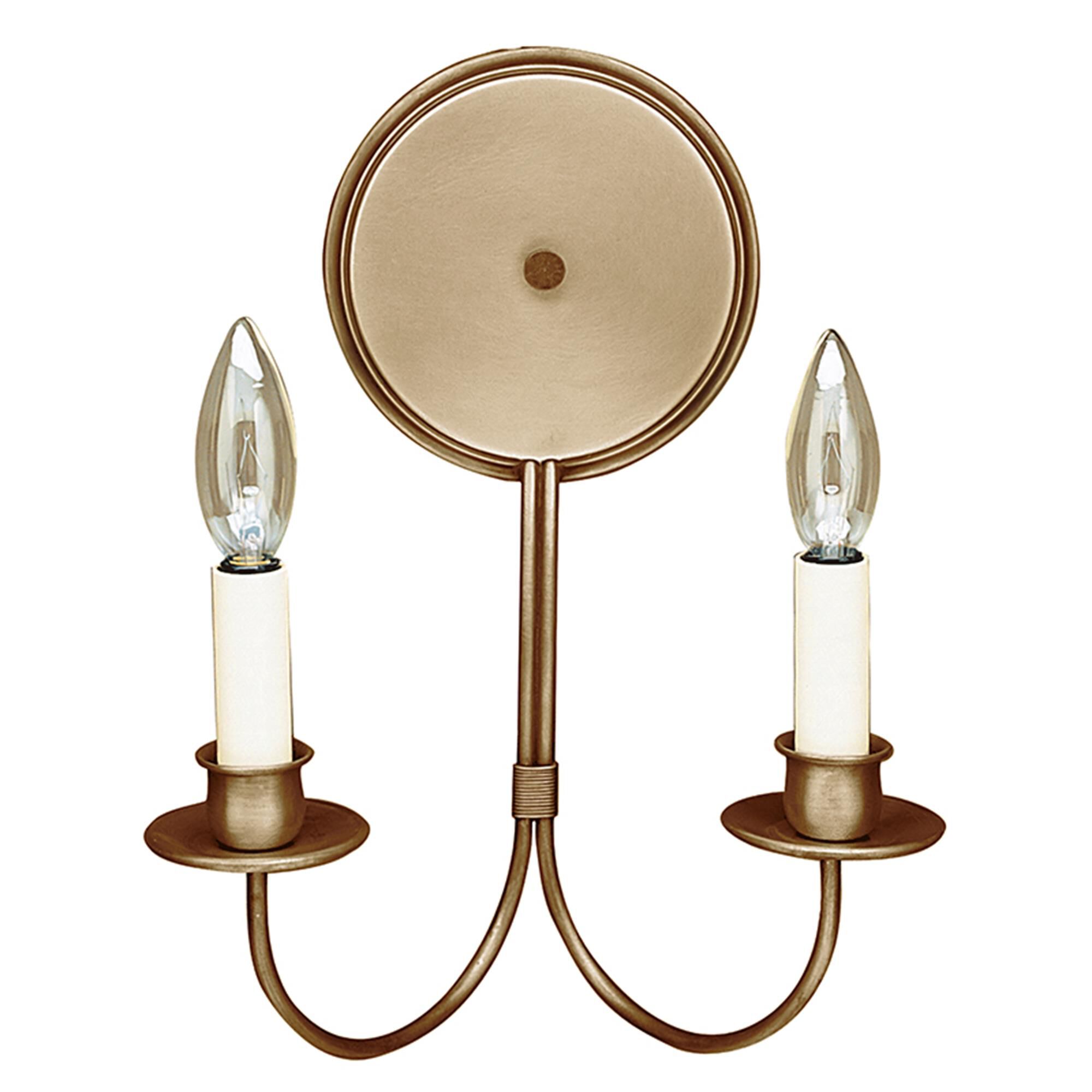 13 Inch 2 Light Wall Sconce,