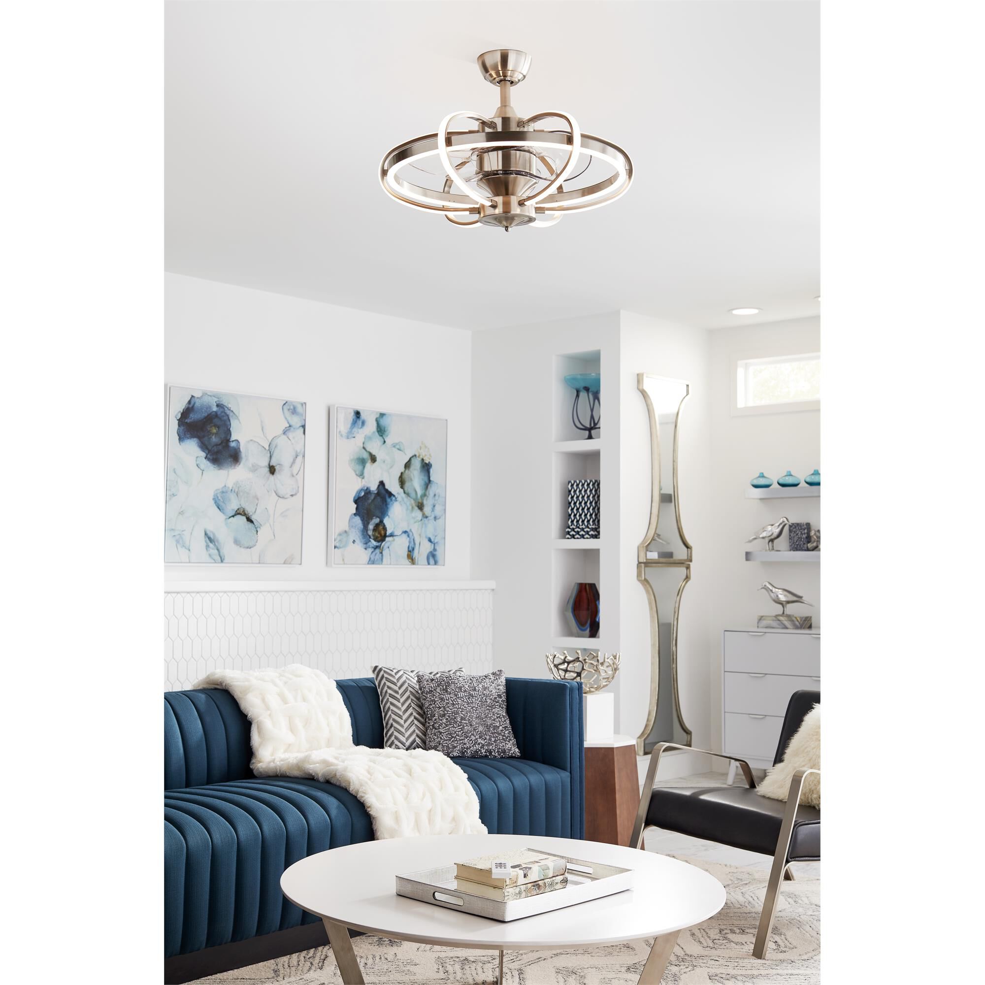 Shown in Brushed Nickel finish