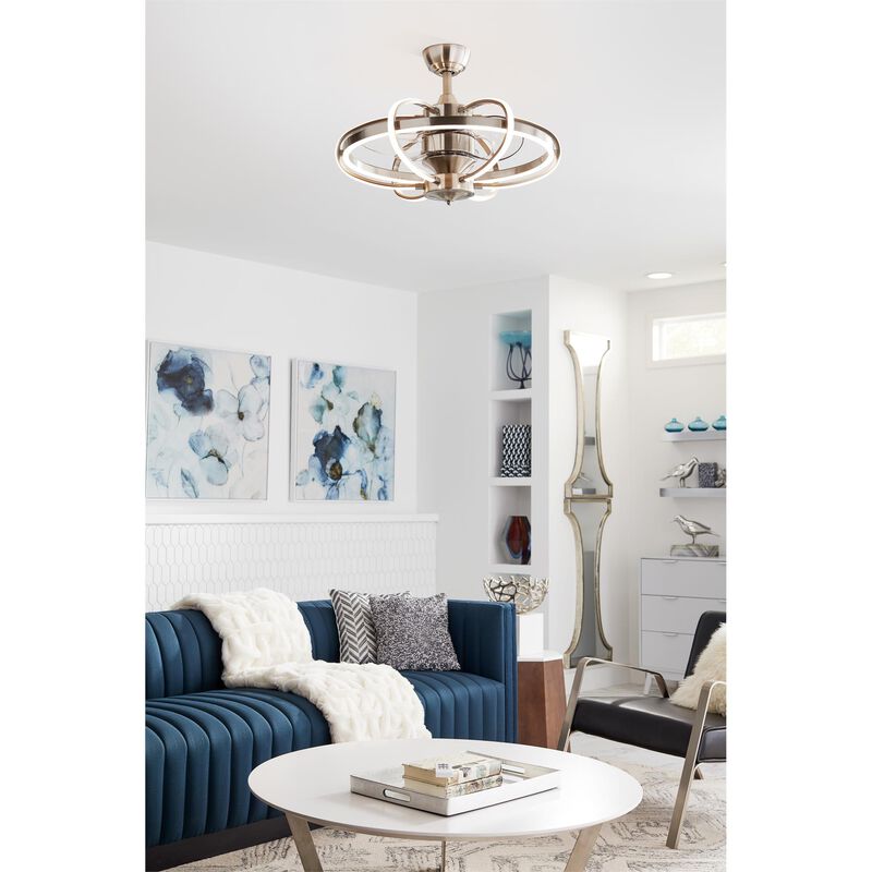 Obvi 26 Inch Chandelier Ceiling Fan by Fanimation