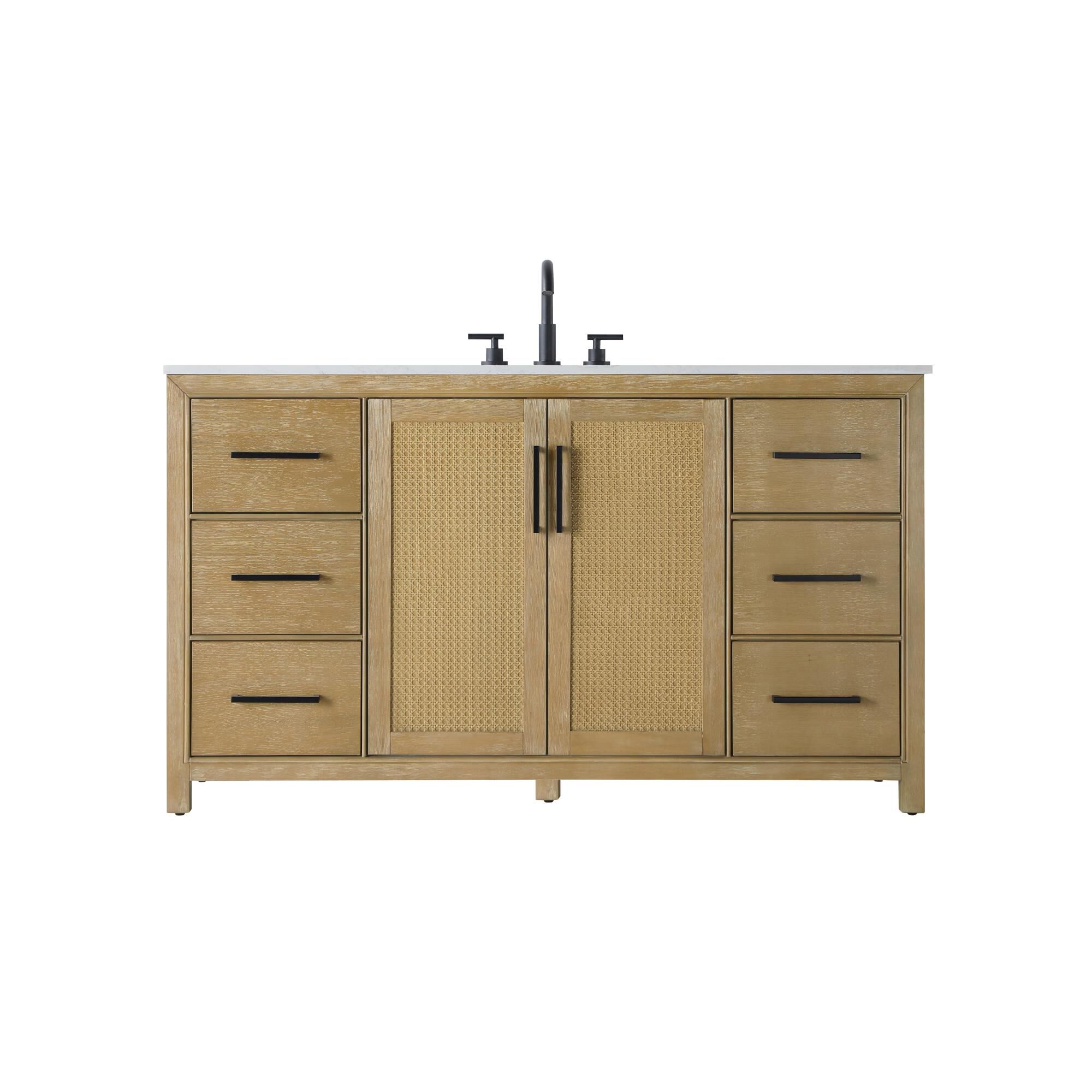 Shown in Linen Oak finish
