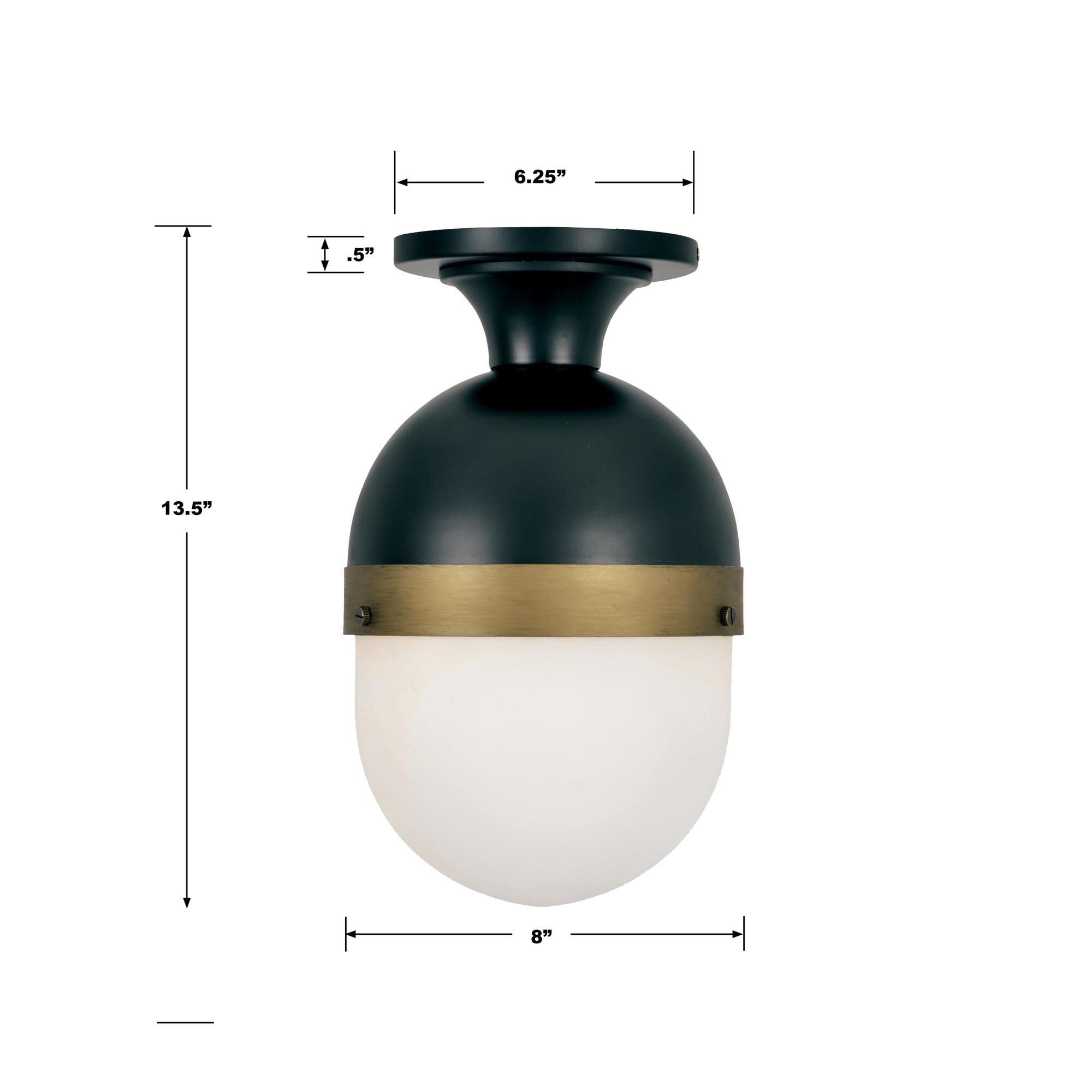 Shown in Matte Black + Textured Gold+Textured Gold finish and Glass glass and White shade