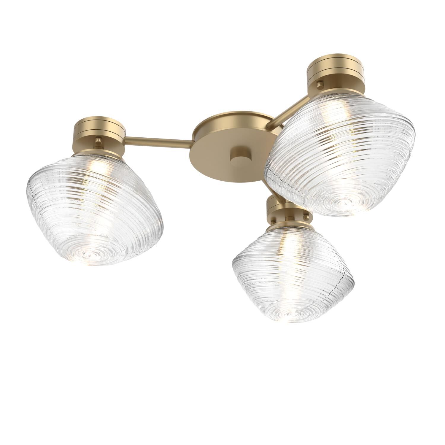 Levi Wilson Mesa 24 Inch Semi Flush Mount by Hammerton Studio