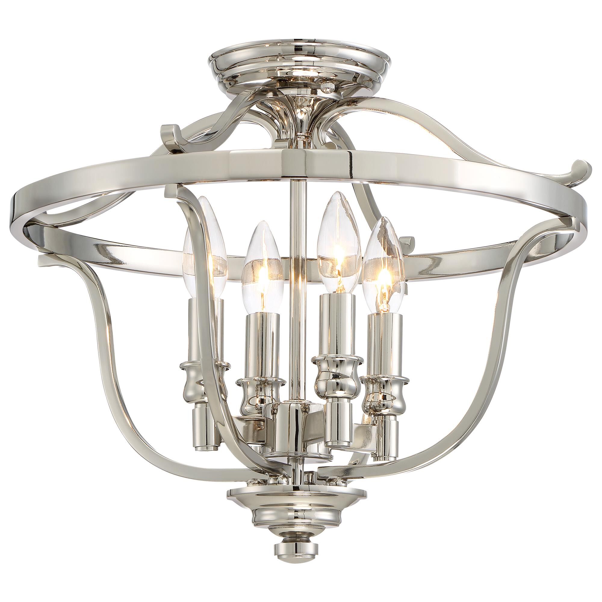 Shown in Polished Nickel finish