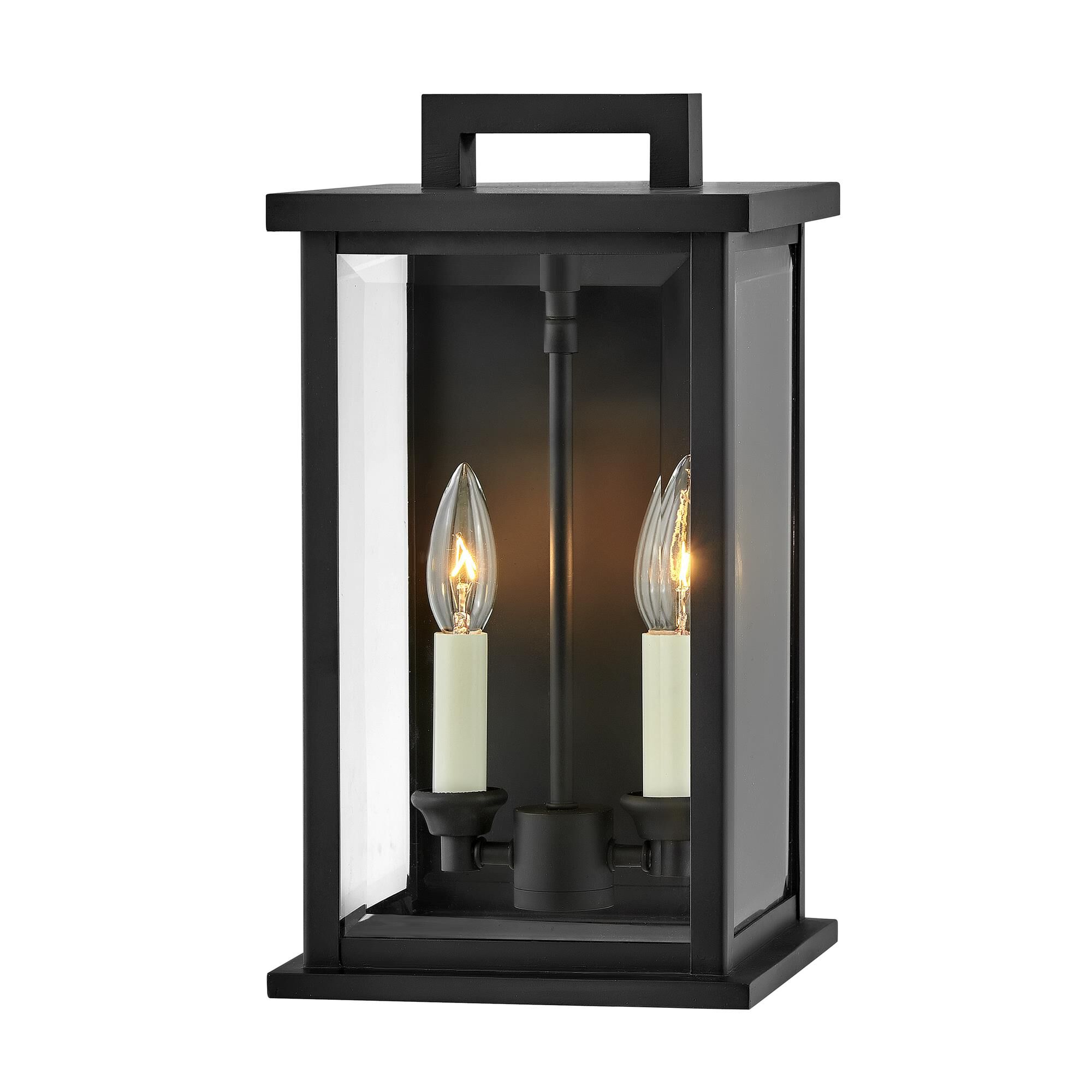 Weymouth 14 Inch Tall 3 Light Outdoor Wall Light,