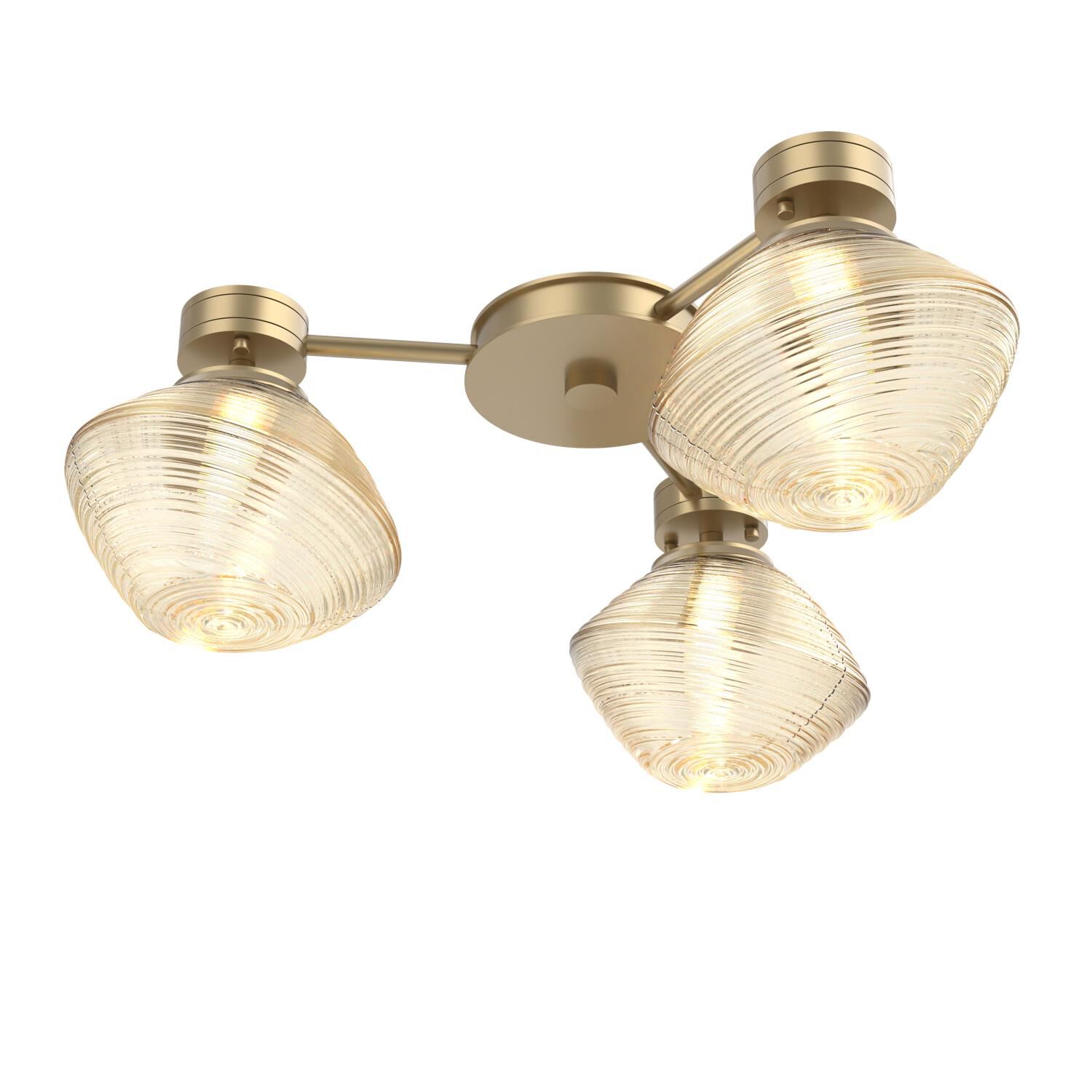 Levi Wilson Mesa 24 Inch Semi Flush Mount by Hammerton Studio