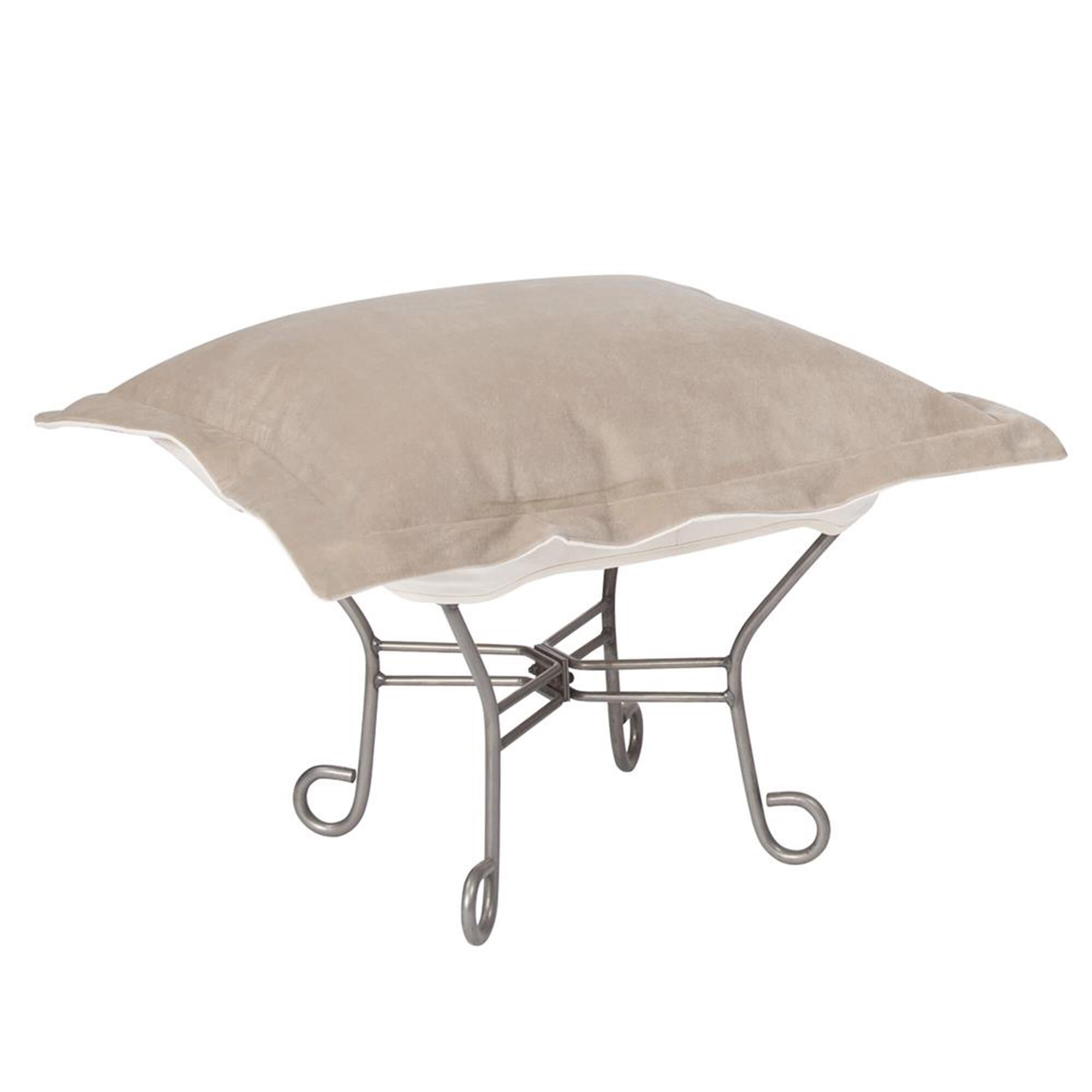 Scroll Puff Ottoman,
