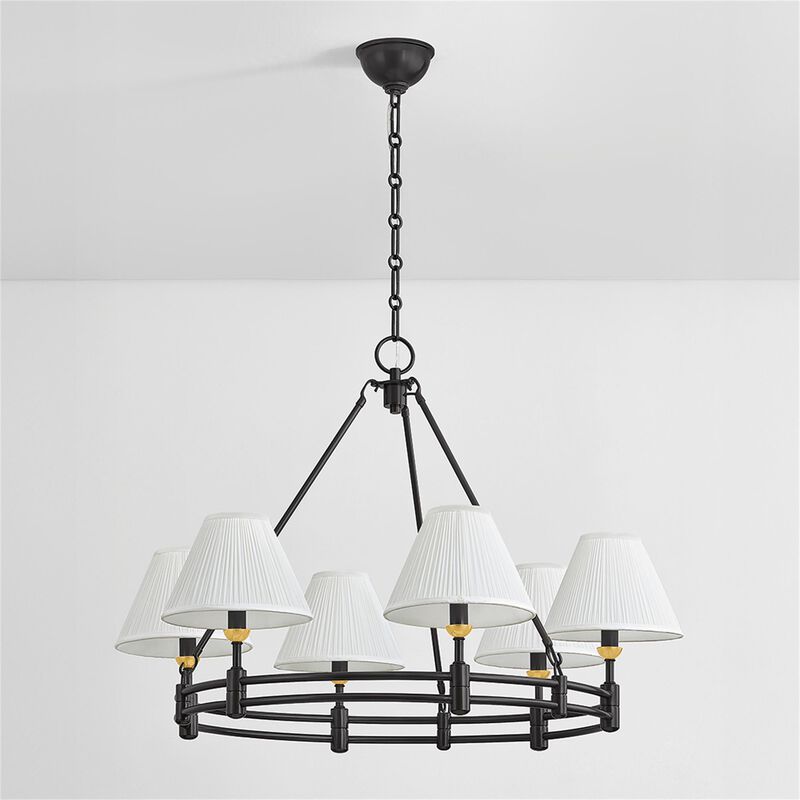 Mark D. Sikes Howard Medium Chandelier by Hudson Valley Lighting