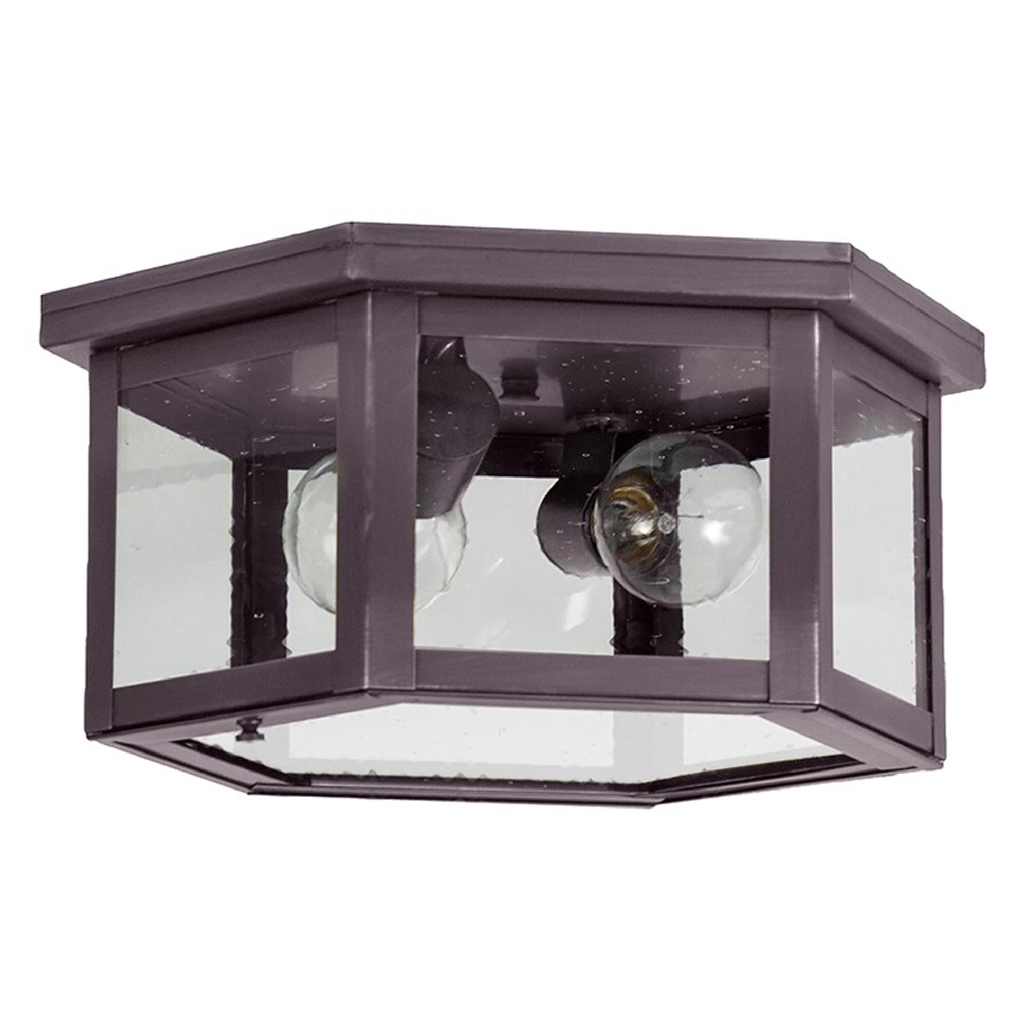 Williams 13 Inch 2 Light Outdoor Flush Mount,