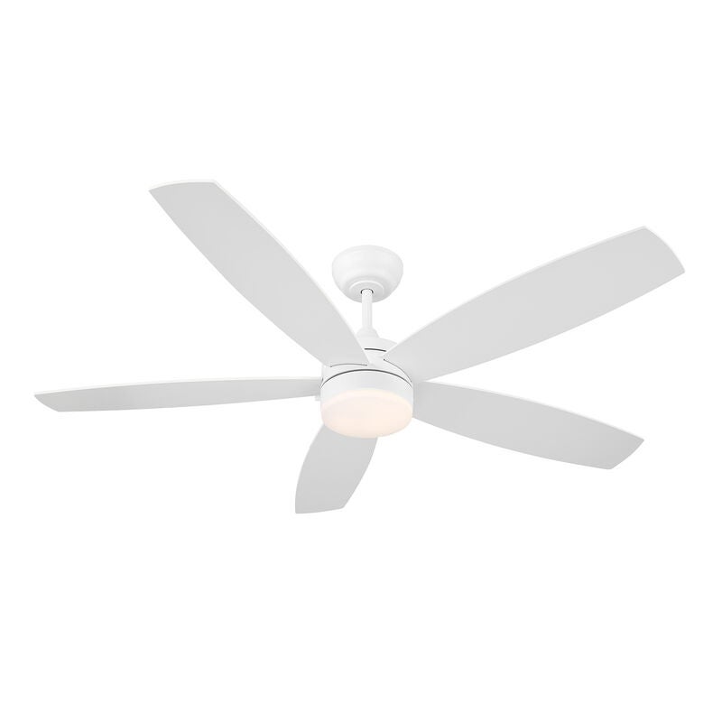 52 Inch Ceiling Fan with Light Kit by Meridian Lighting