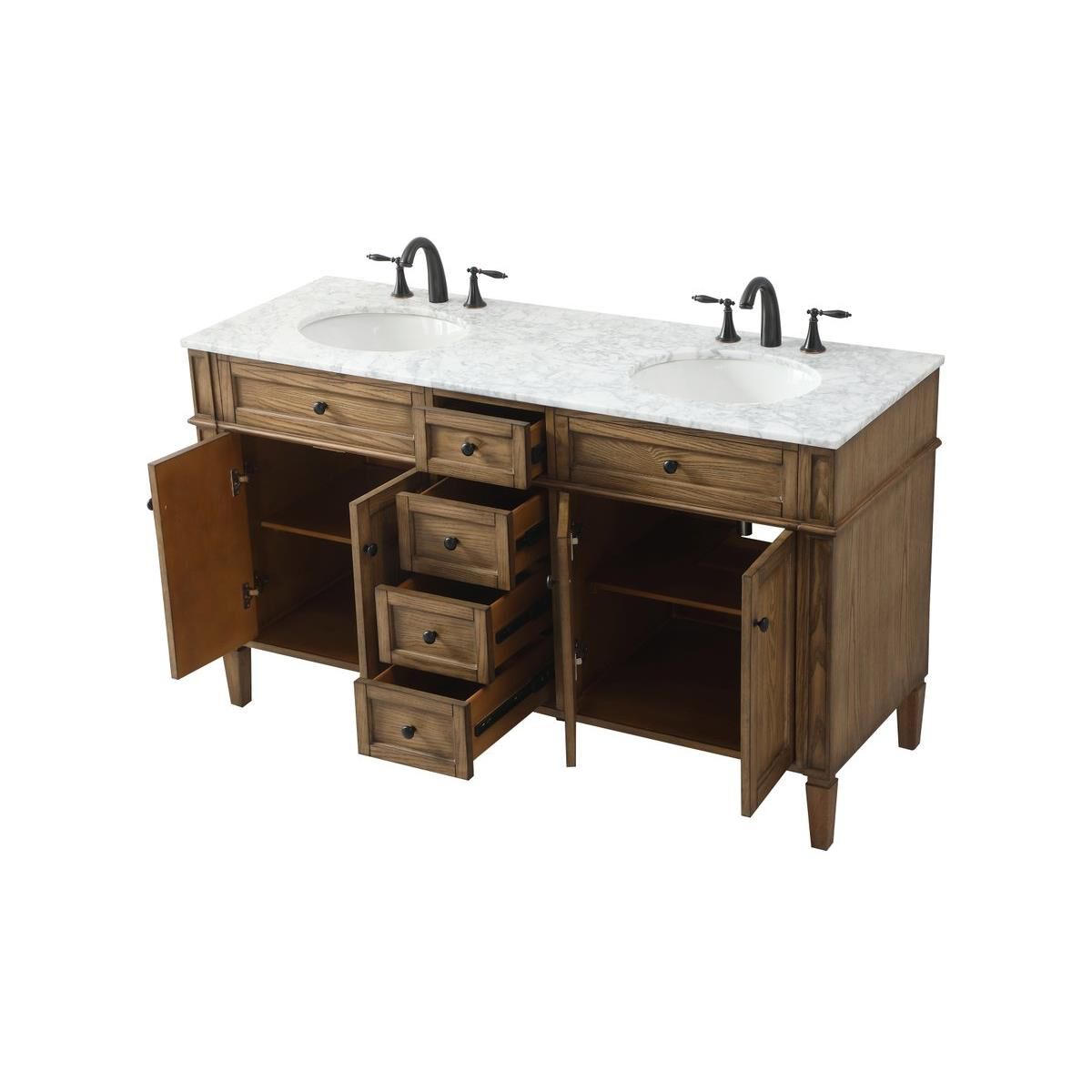 Shown in Driftwood finish