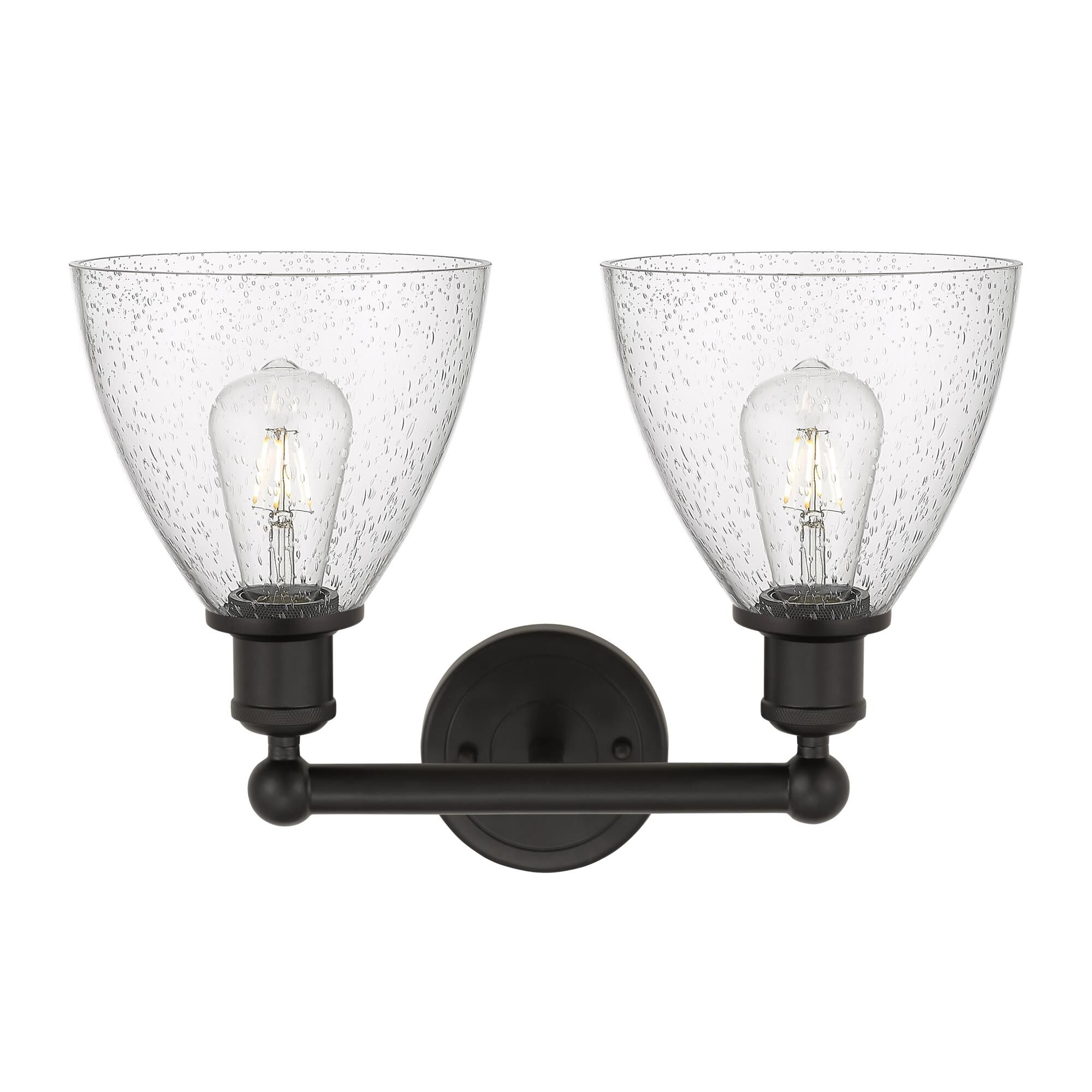 Bruno Marashlian Bristol Glass 16 Inch 2 Light Bath Vanity Light by Innovations Lighting