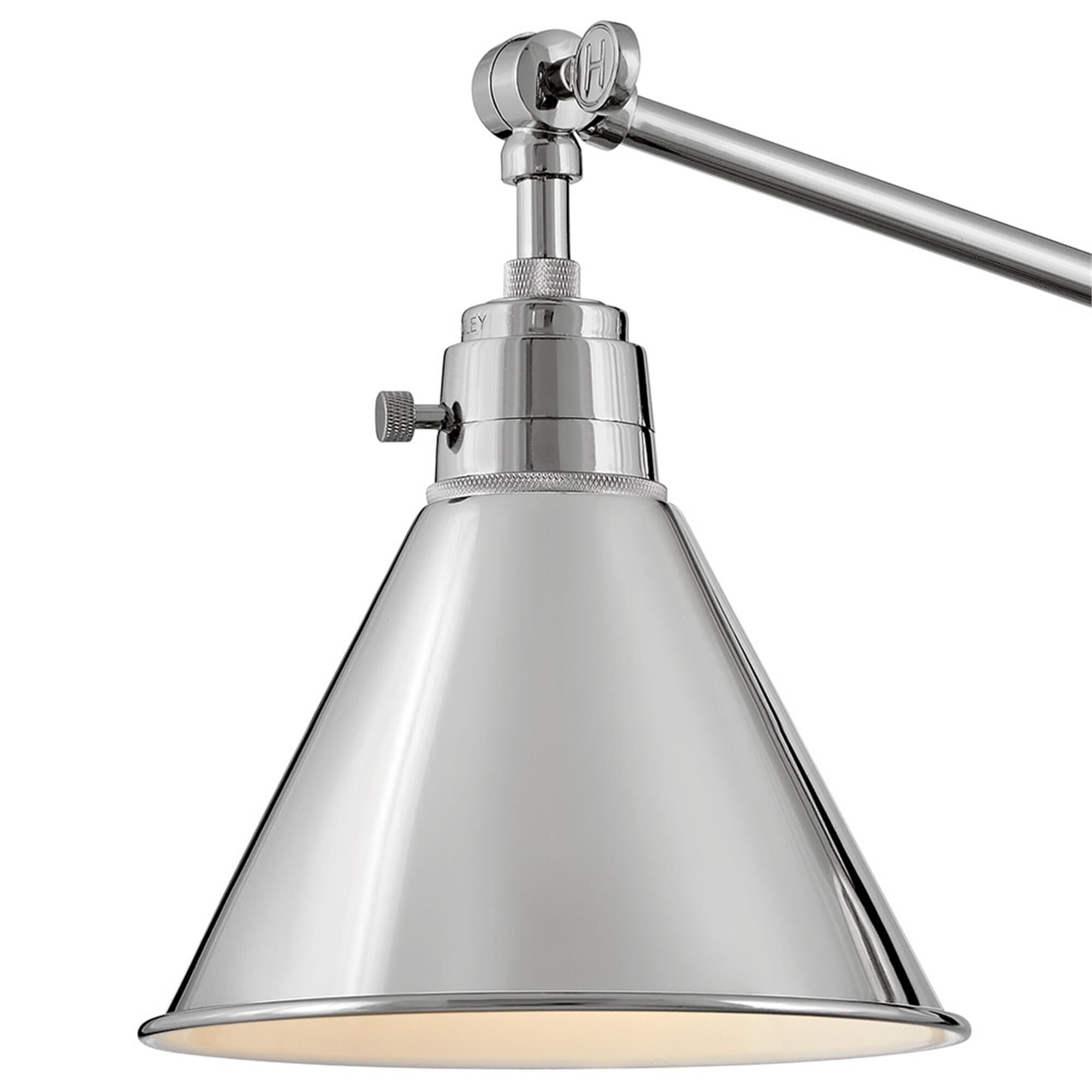 Shown in Polished Nickel finish
