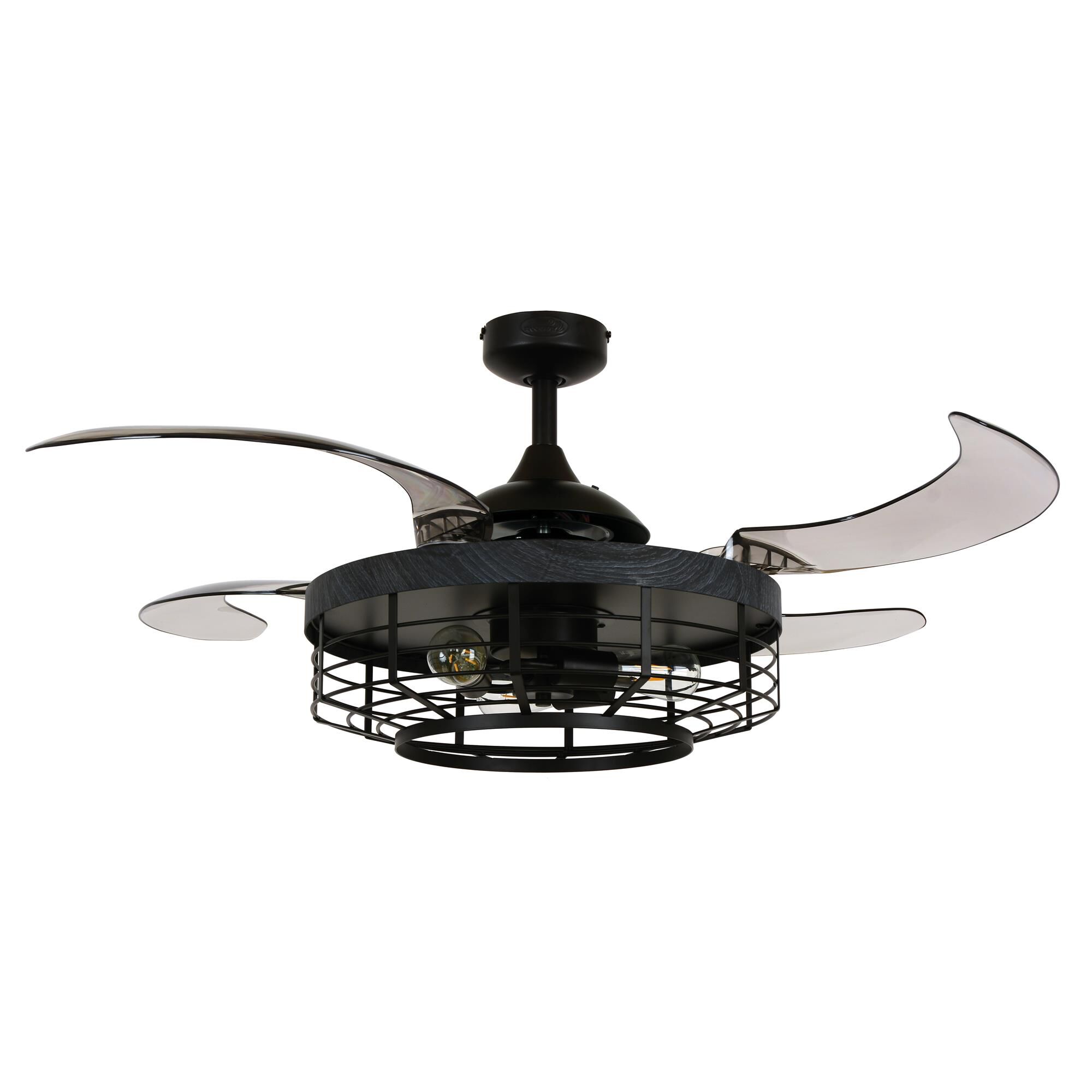 Shown in Black with Smoke finish