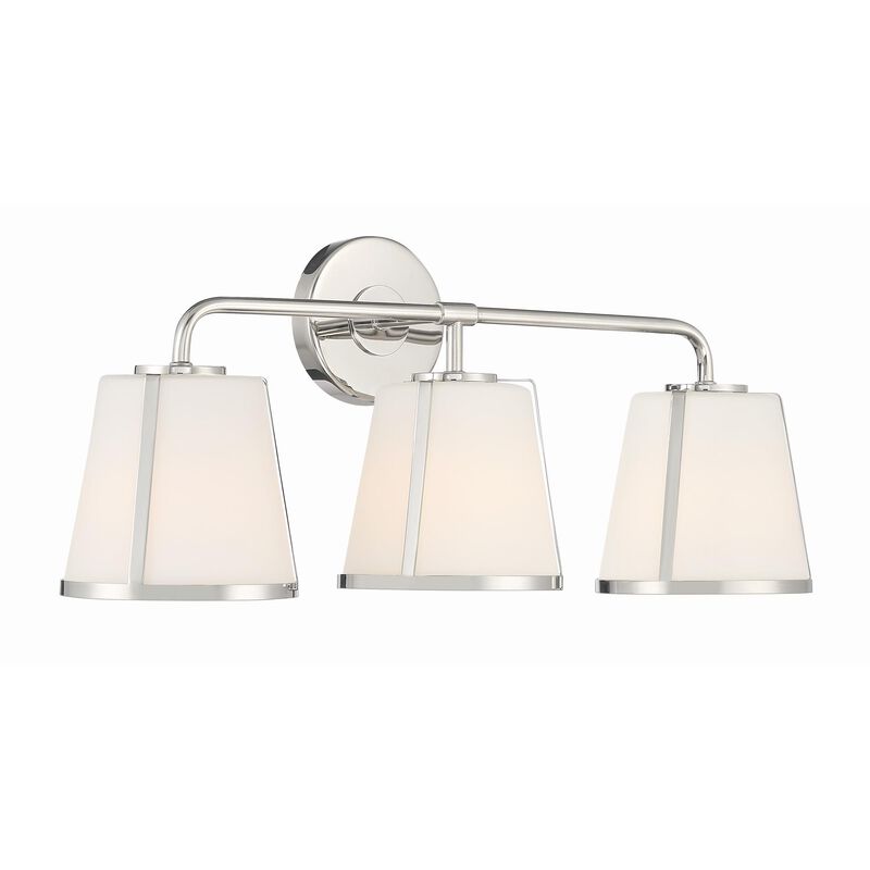 Fulton 23 Inch 3 Light Bath Vanity Light by Crystorama