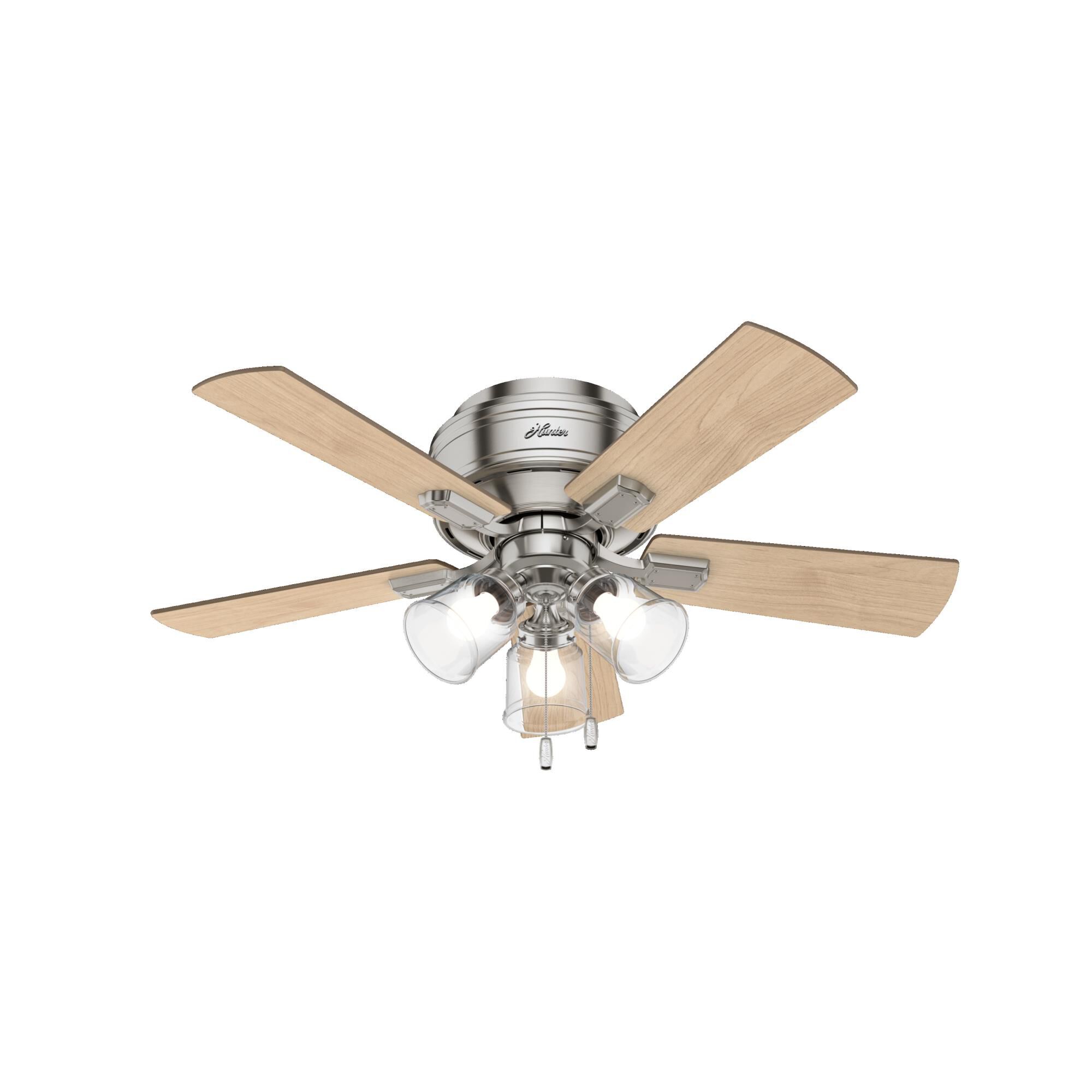Crestfield Flush Mount Fan by Hunter Fan