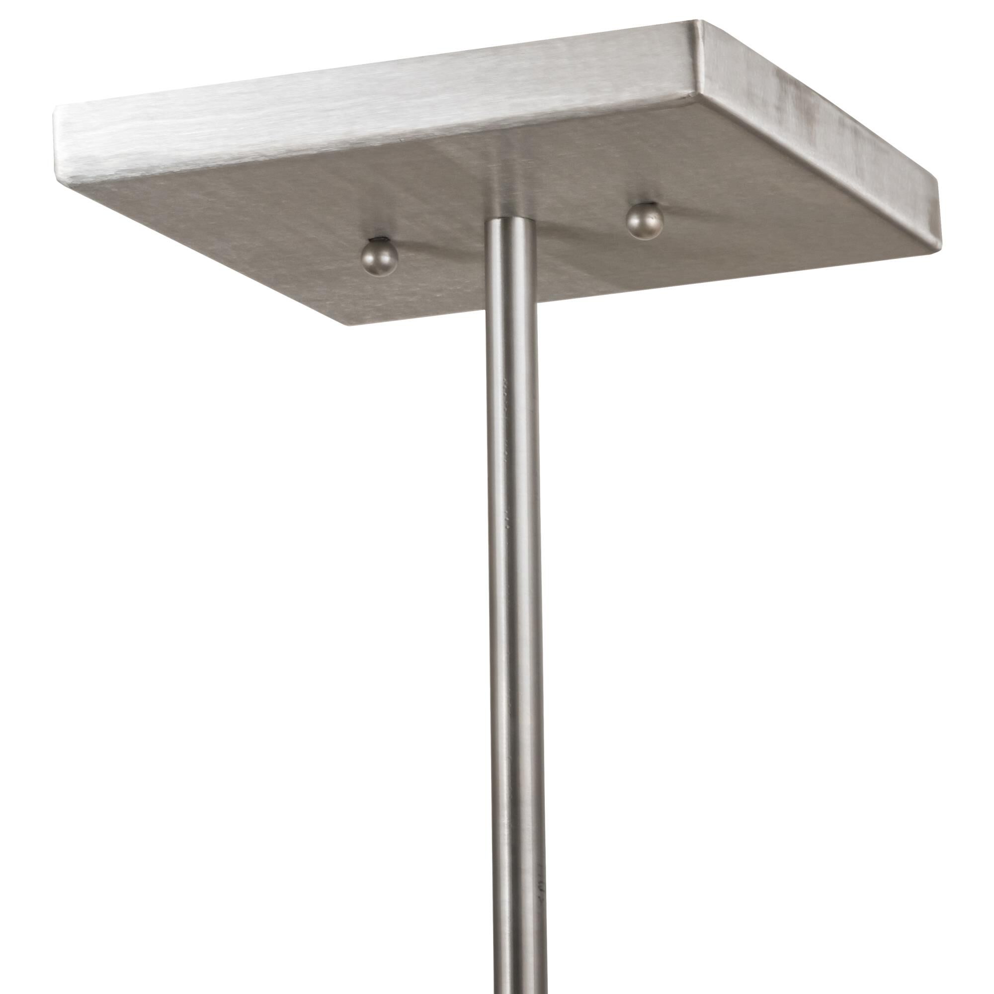 Shown in Satin Stainless Steel finish and Acrylic glass