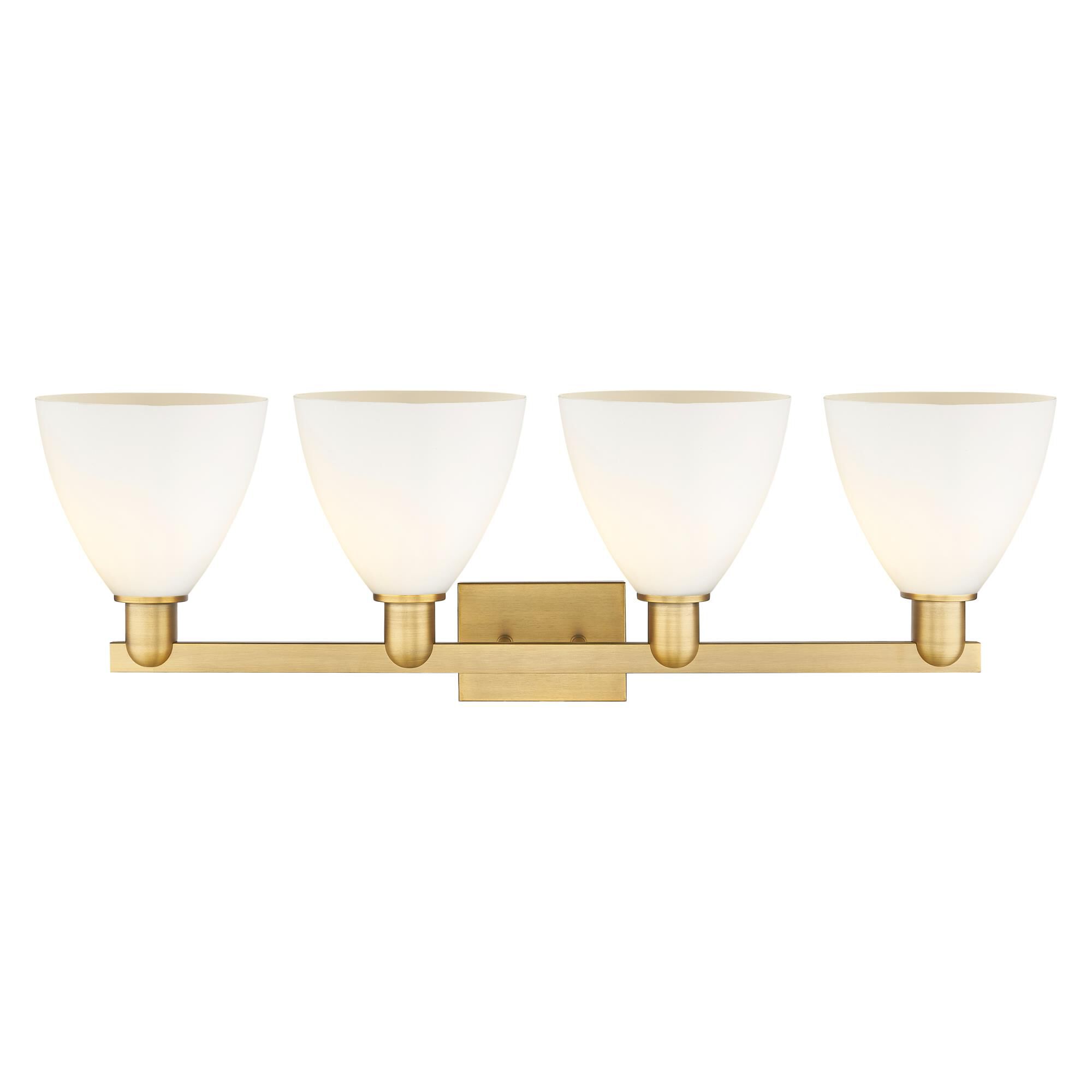 Shown in Brushed Brass finish