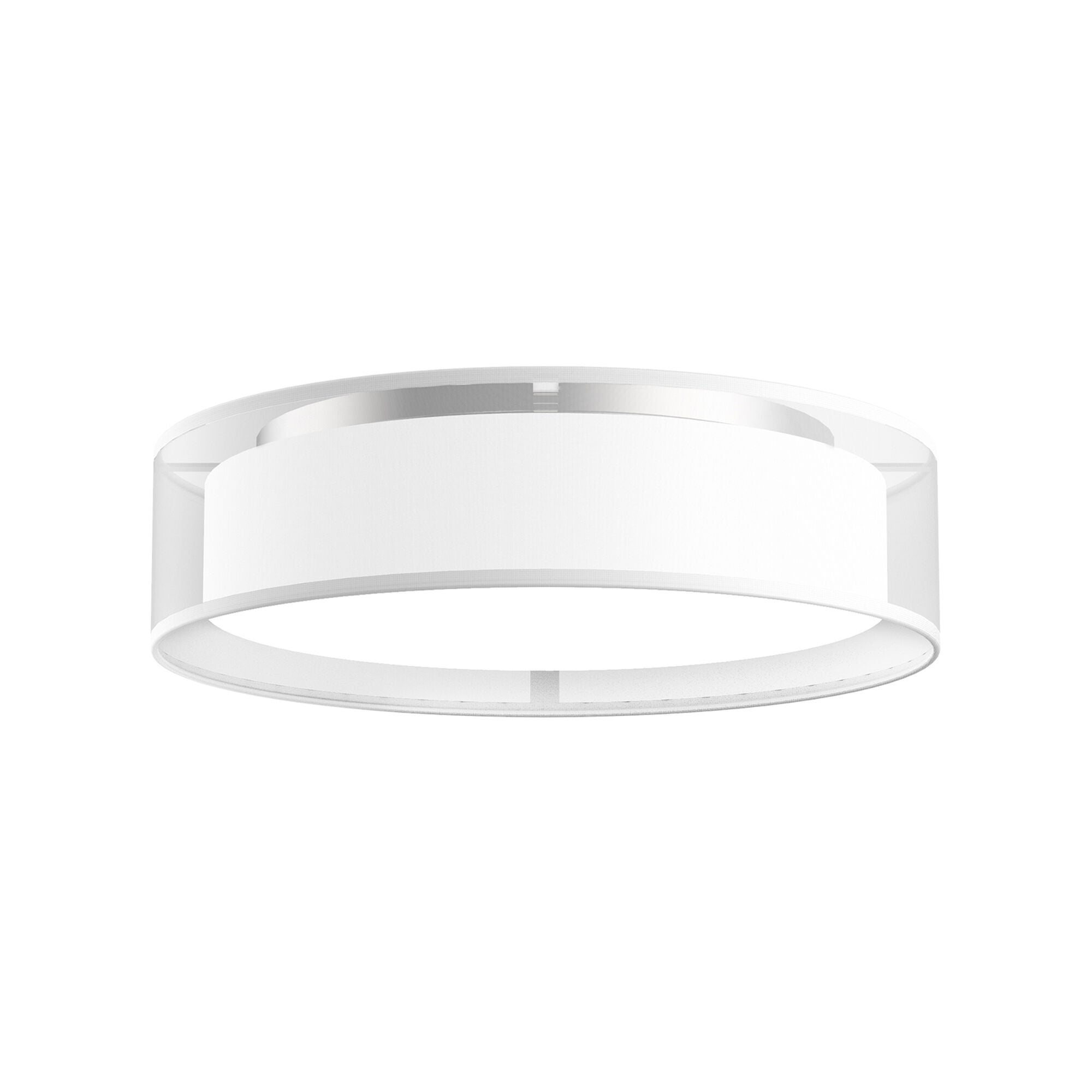 Shown in White Organza finish
