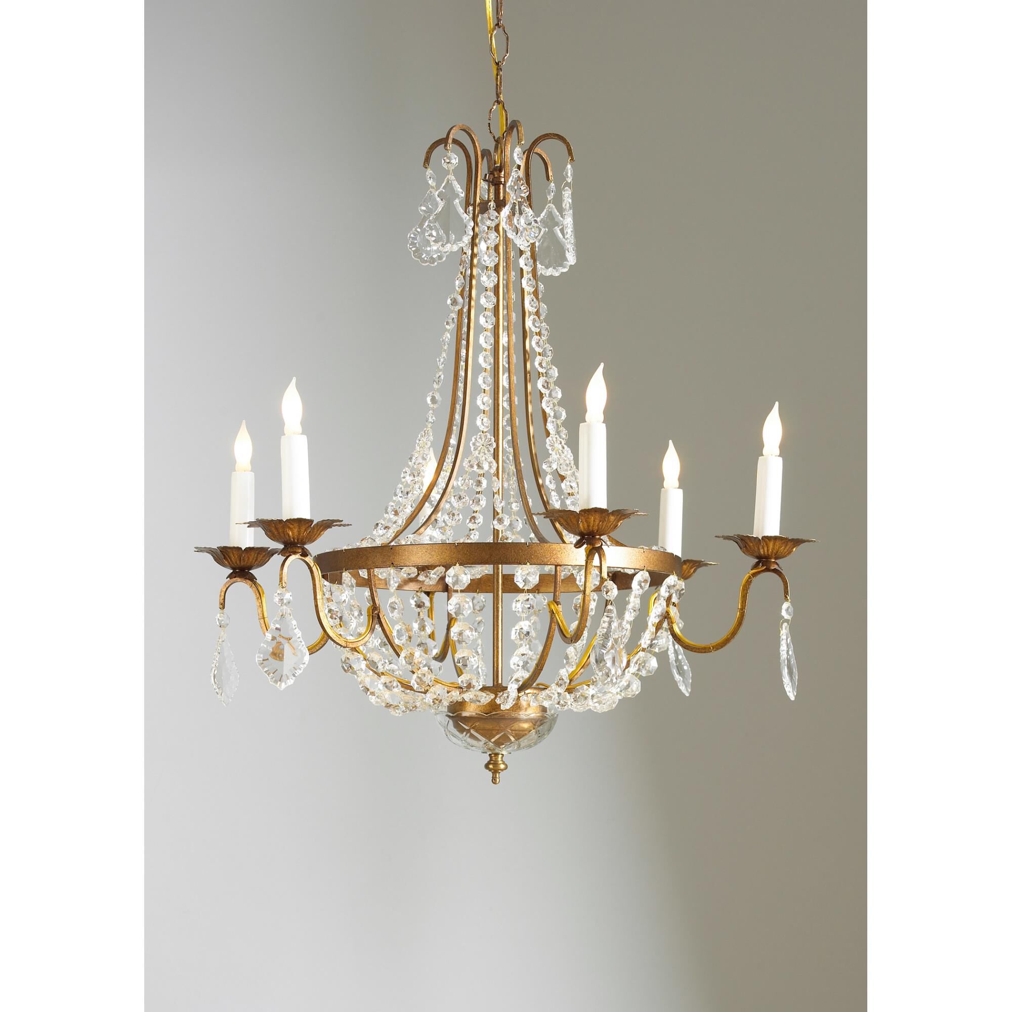Empire 6 Light Chandelier by Chelsea House