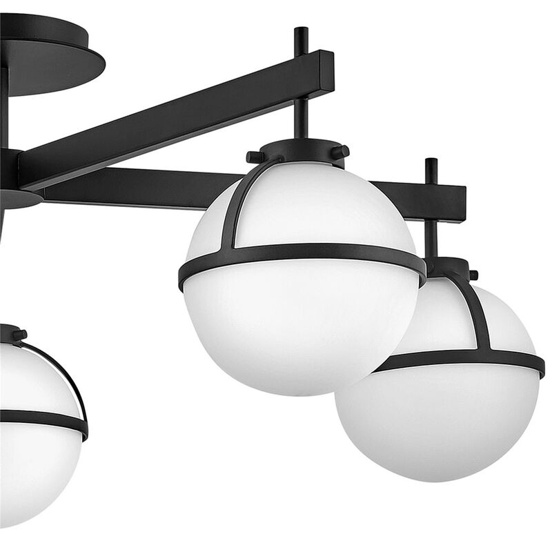 Hollis 32 Inch 5 Light Semi Flush Mount by Hinkley