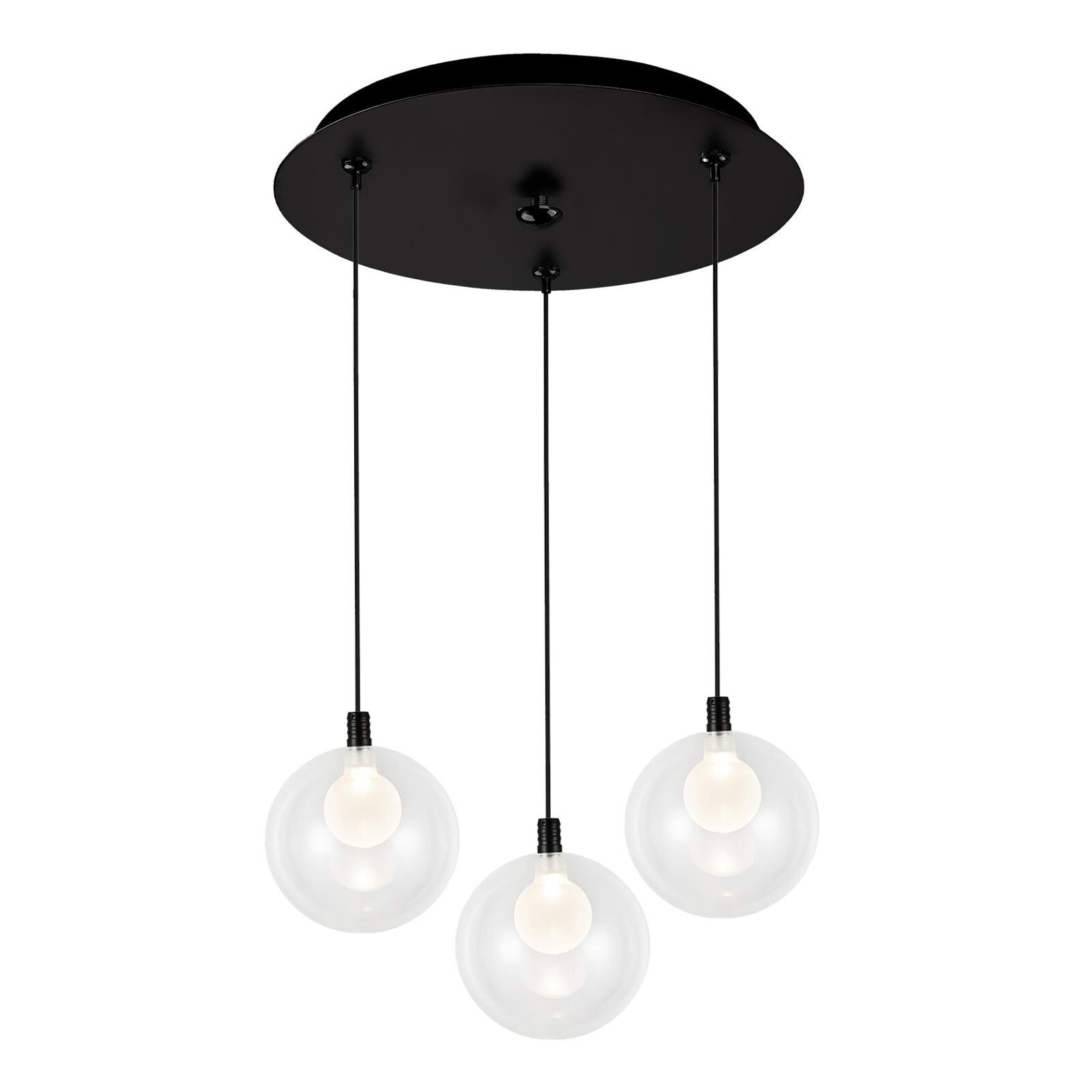 Bolla 12 Inch Multi Light Pendant by Kuzco Lighting