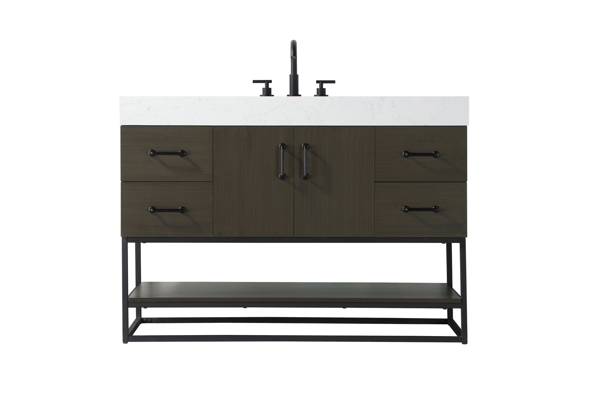 Shown in Mocha Brown finish