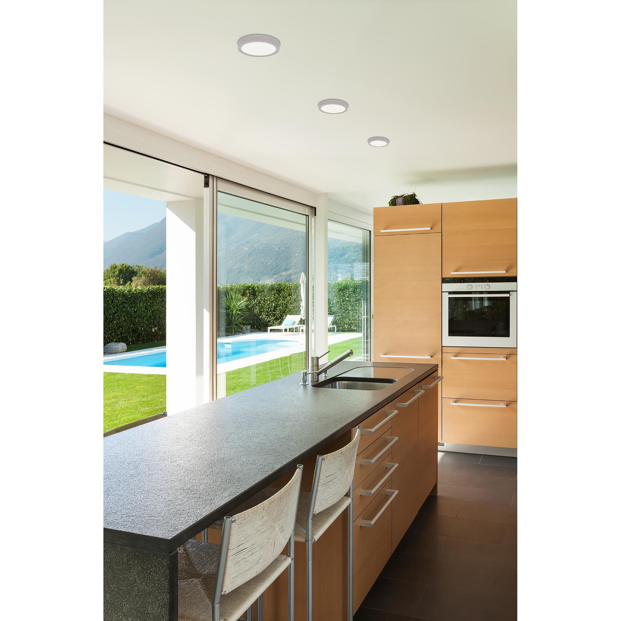 Ulko Exterior 7 Inch LED Outdoor Flush Mount by Access Lighting