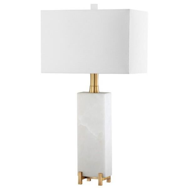 Sloane Alabaster 30 Inch Table Lamp by Safavieh