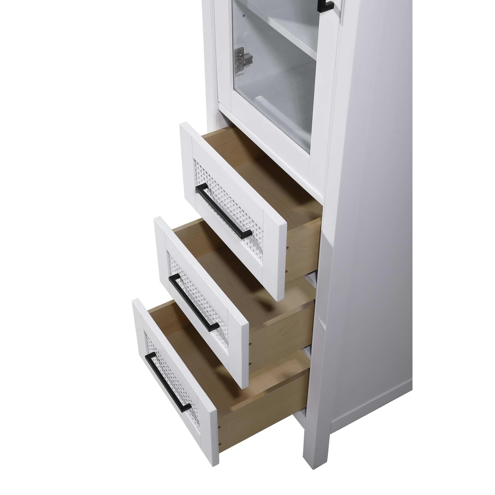 Shown in White finish