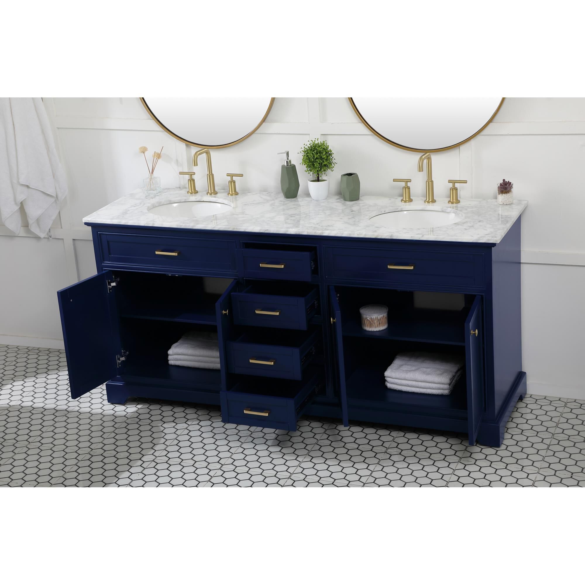 Americana Bath Vanity by Elegant Decor