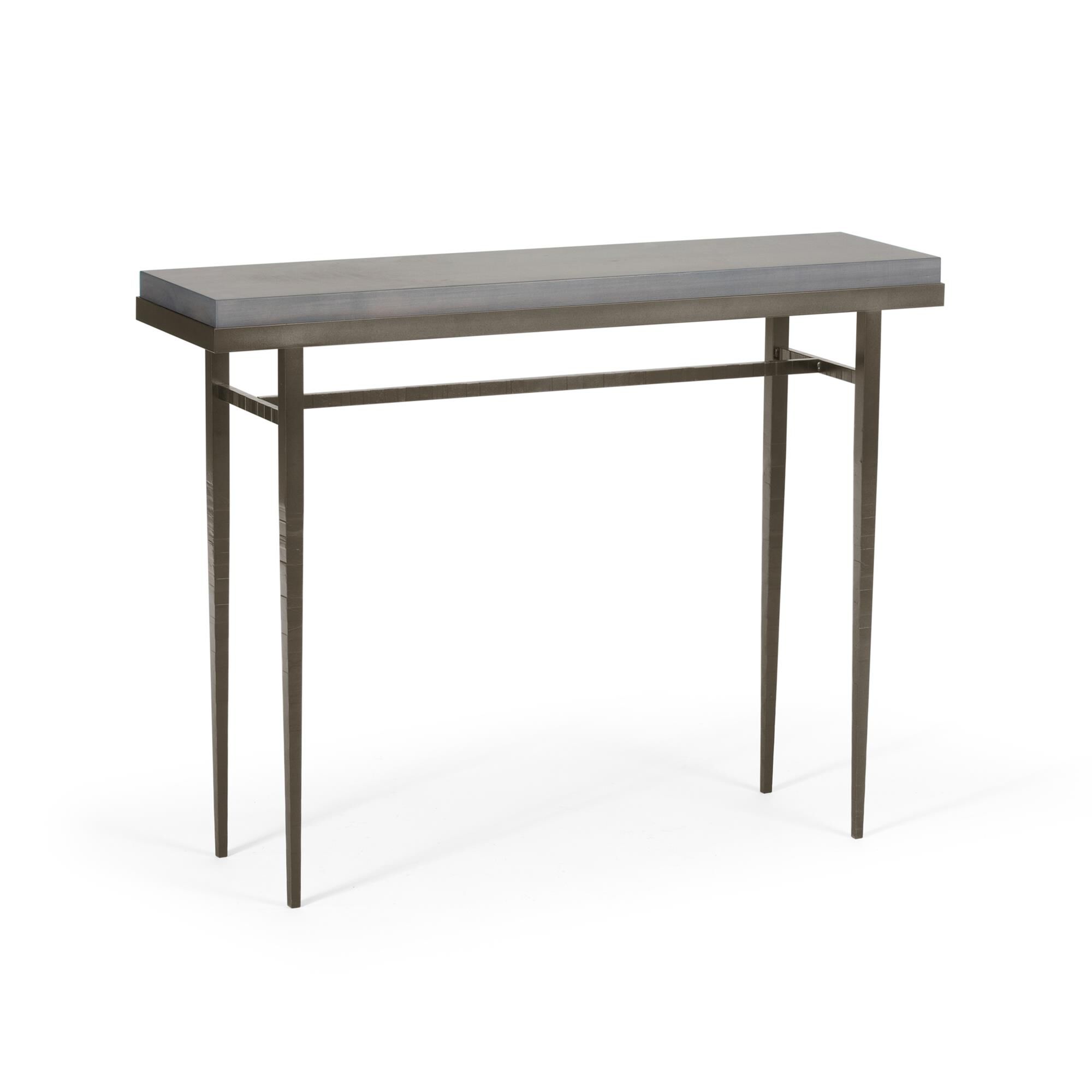 Shown in Oil Rubbed Bronze finish and Maple Grey accent